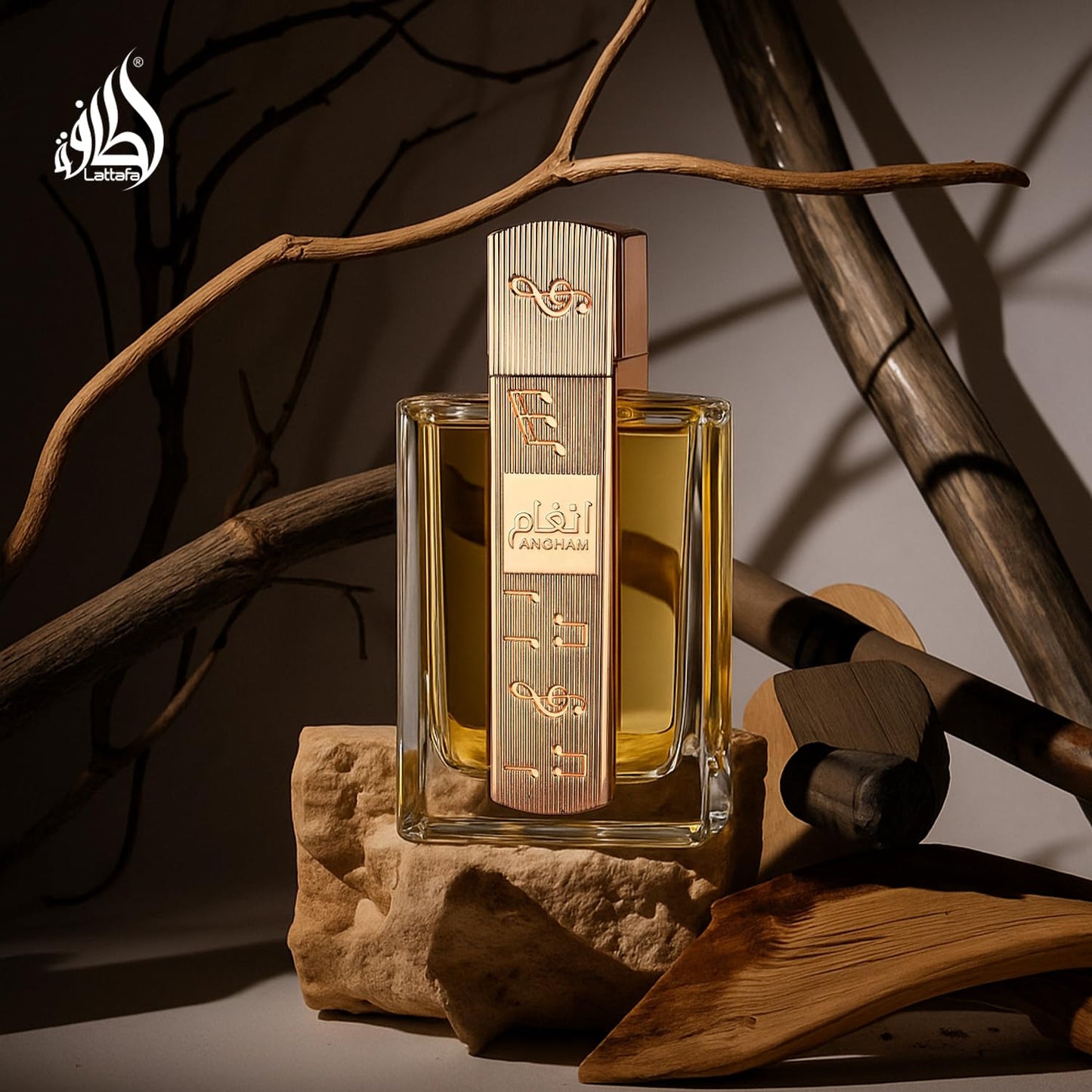 Lattafa Angham - Citrus, Lavender, Musk, Amber, Vanilla - Eau de Parfum Long-Lasting Fragrance for Unisex, 3.40 Ounce / 100 ml - Medaid International