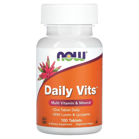 Daily Vits Multi Now Foods 100 Tabs - Medaid International