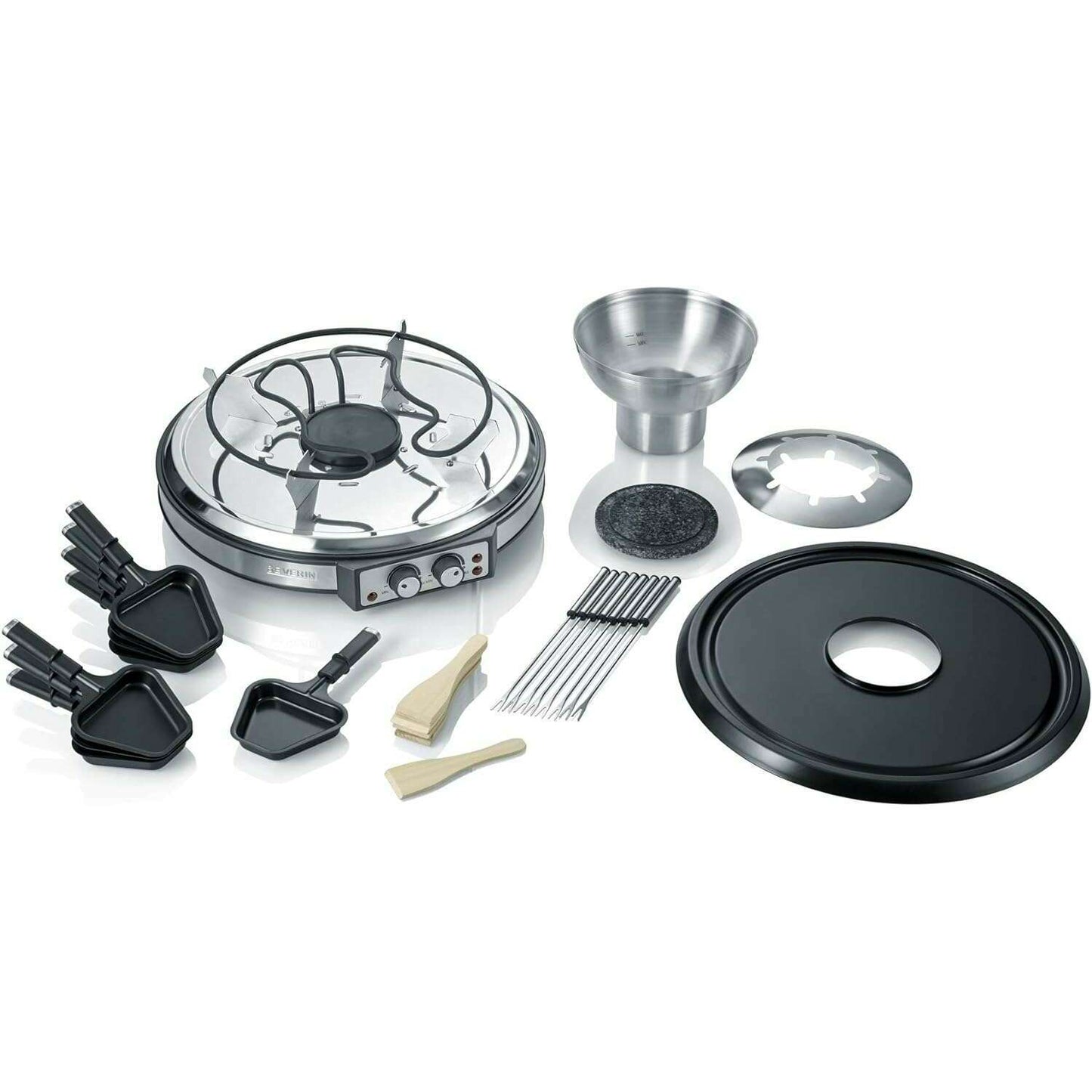 Raclette & Fondue Set - 8 Persons, 1900w - Medaid International