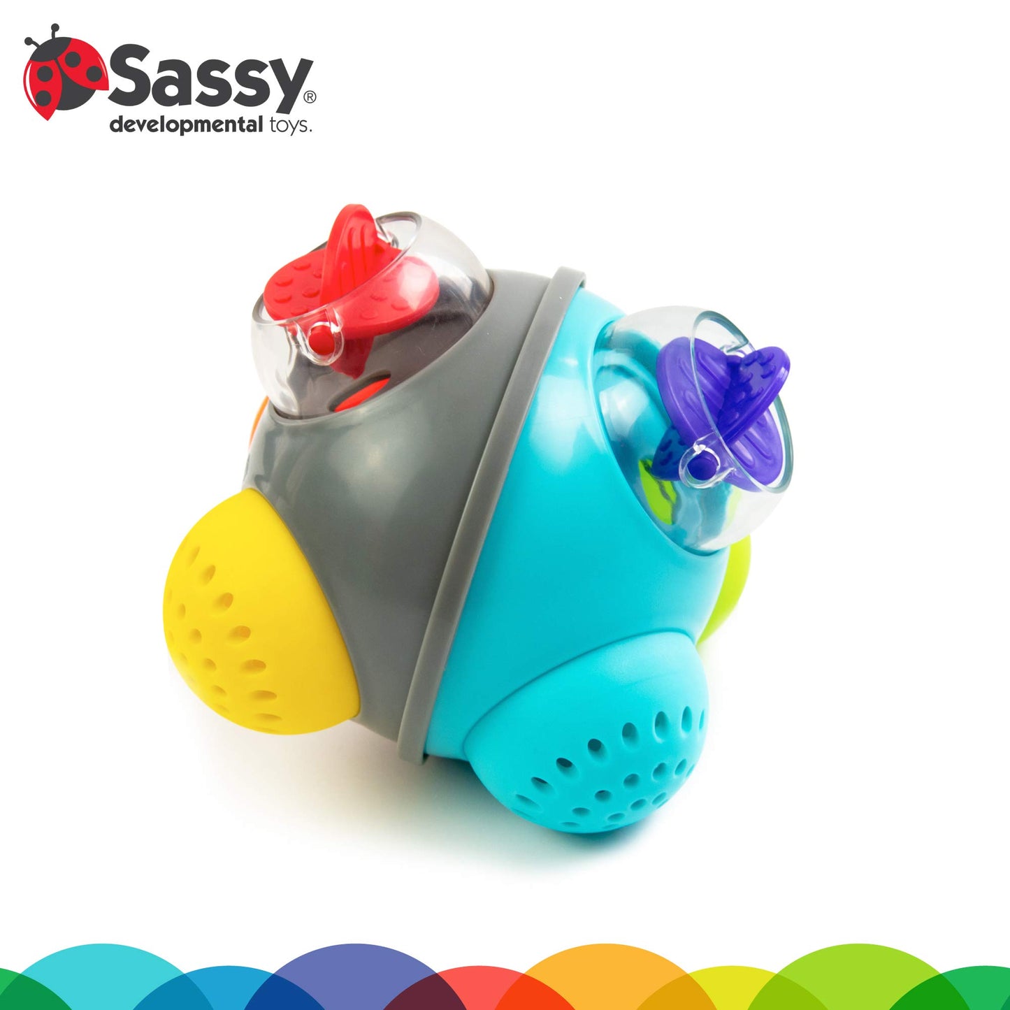 Sassy Rain Shower Bath Ball STEM Bath Toy, 6+ Months - Medaid International