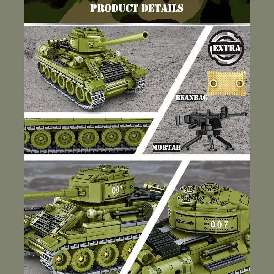T34 Tank 3D Puzzle - Medaid International