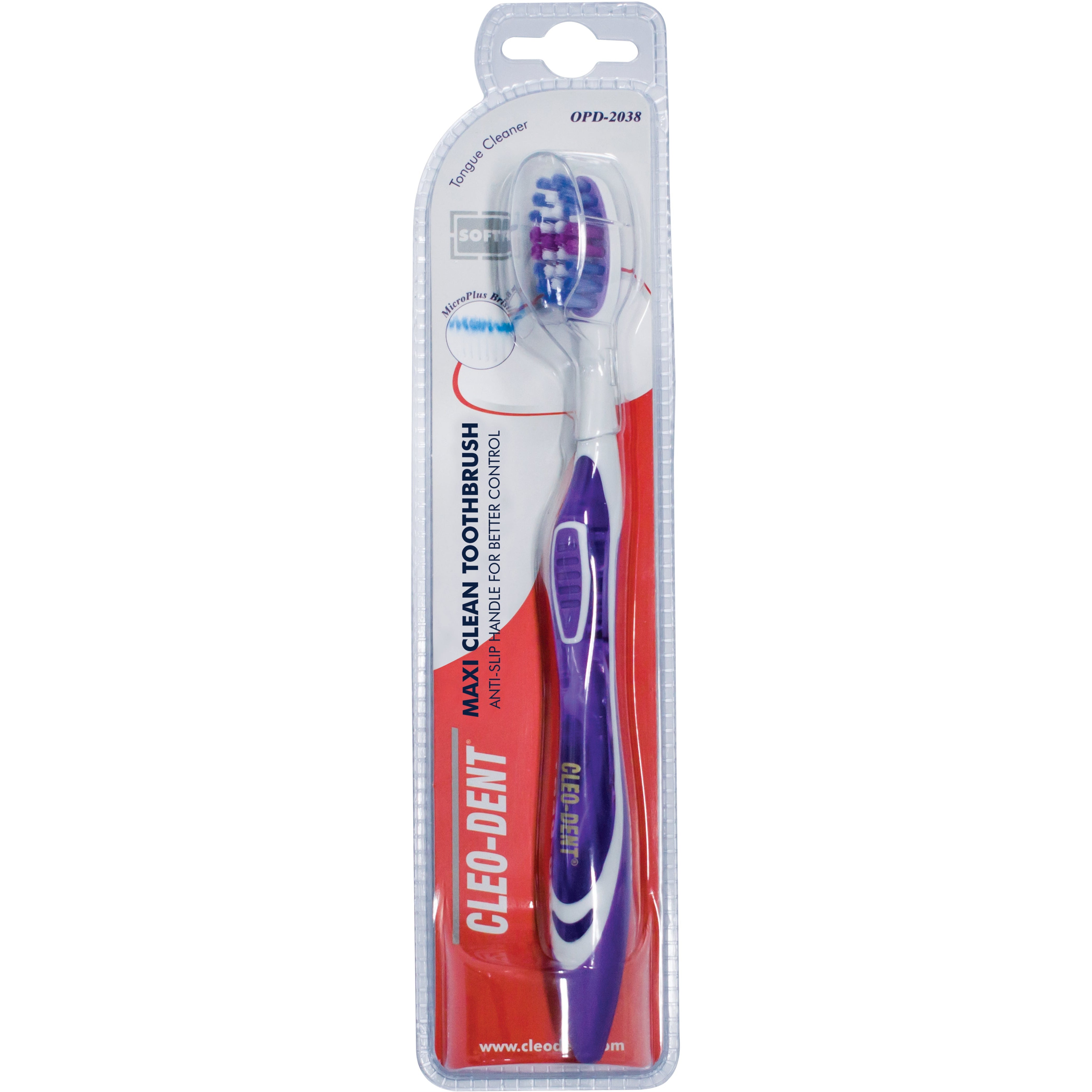 Cleo Dent Toothbrush Maxi Clean Flex Zone - Medium – Medaid