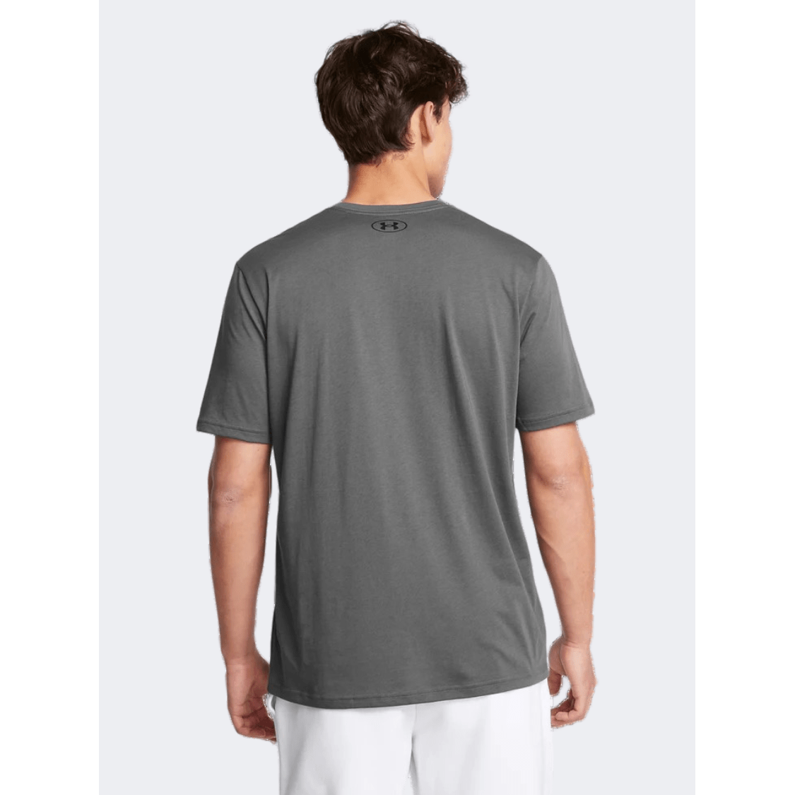 Under Armour Left Chest Men Lifestyle T-Shirt Castlerock/Black - Medaid International