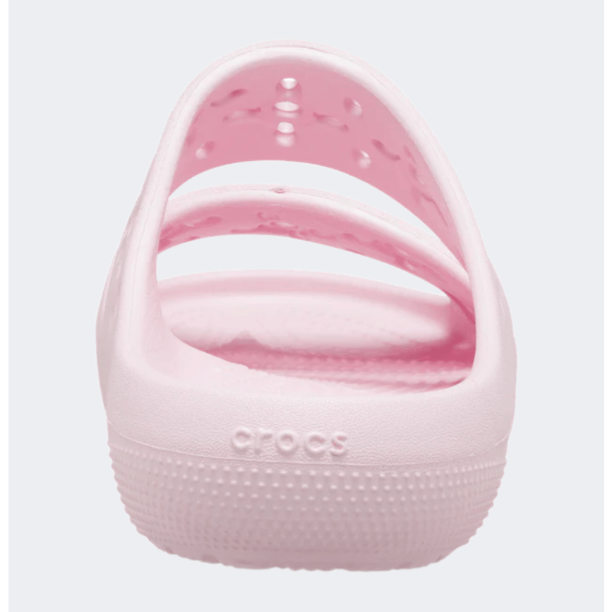 Crocs Classic Floral Cut Out Unisex Lifestyle Slippers Pink Milk - Medaid International