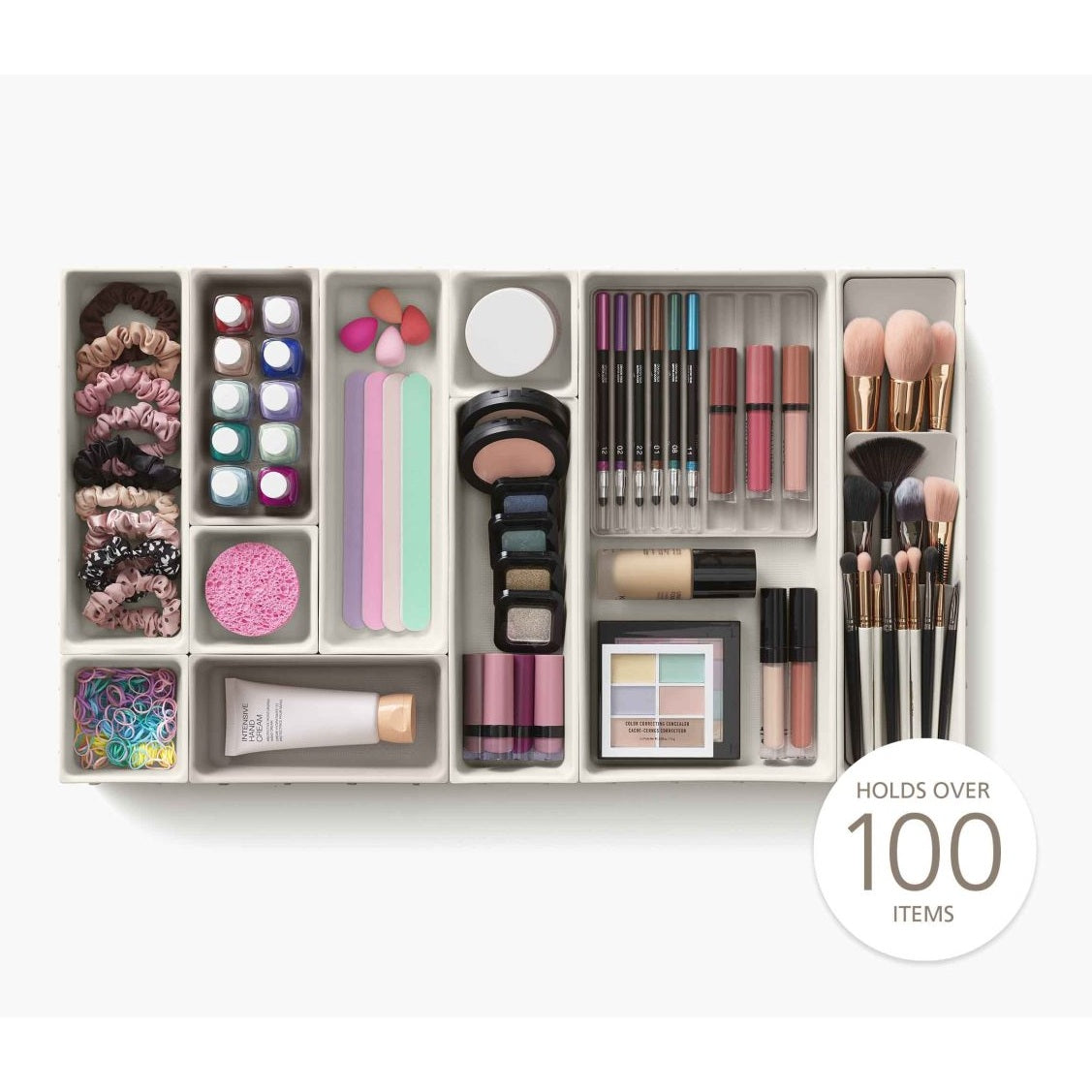 Joseph Joseph Viva 12-piece Makeup Drawer Organiser Set - Medaid International