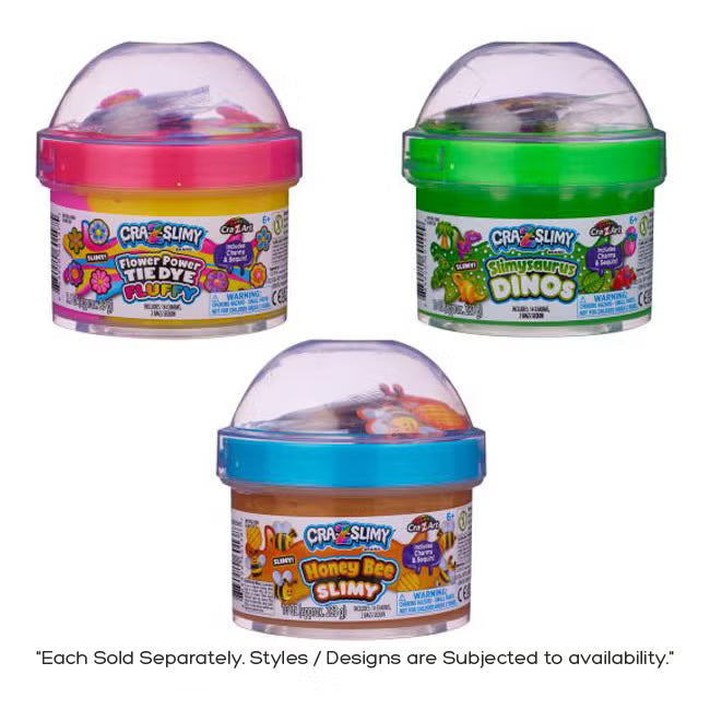 Slimy Fun Dome Topper Jars - Assorted - Medaid International