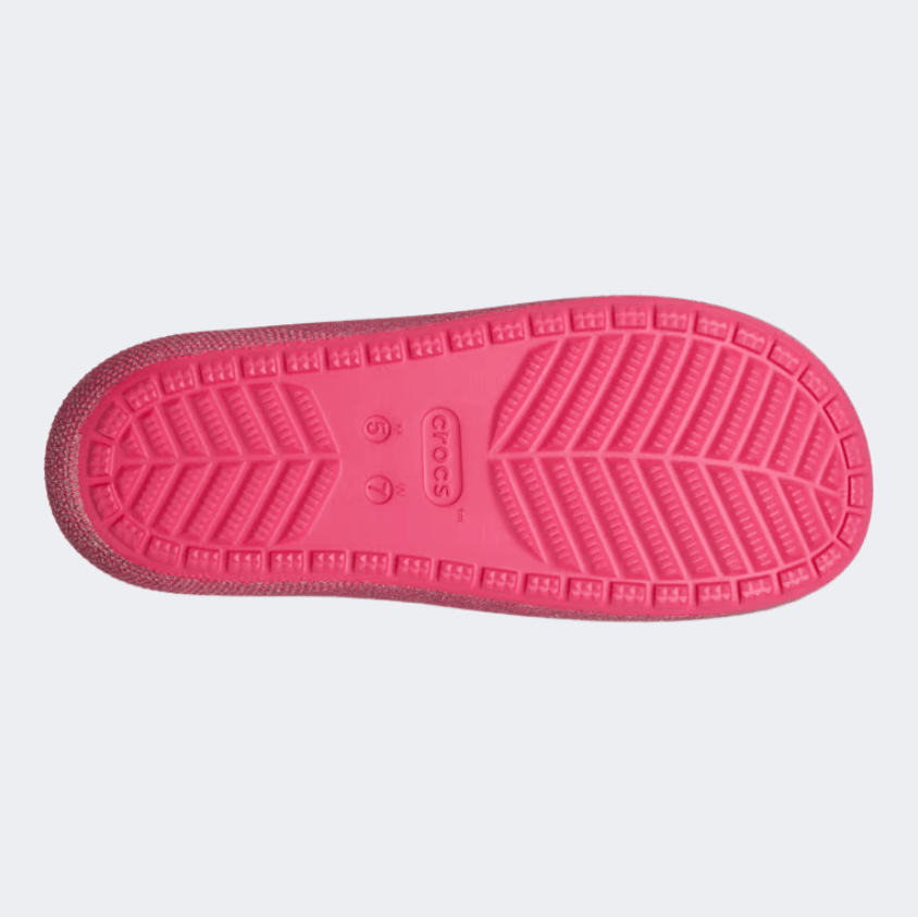 Crocs Classic Iridescent Glitter 2 Unisex Lifestyle Slippers Dragon Fruit - Medaid International
