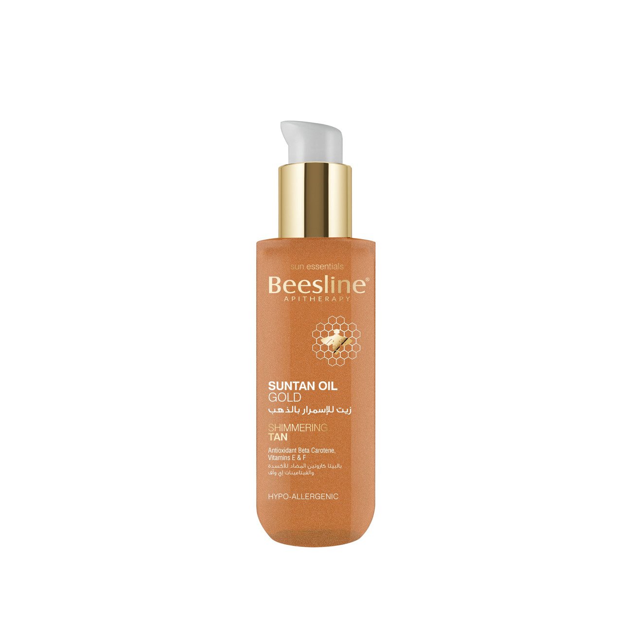 Beesline Sun Tan Oil Gold 200ml - Medaid