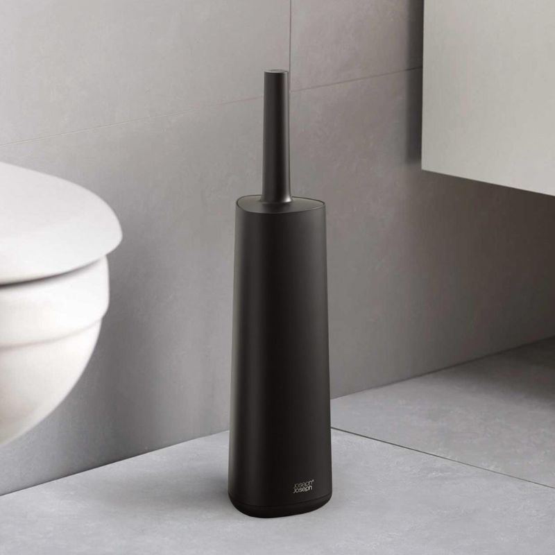 Joseph Joseph Flex™ 360 Matt Black Toilet Brush - Medaid International