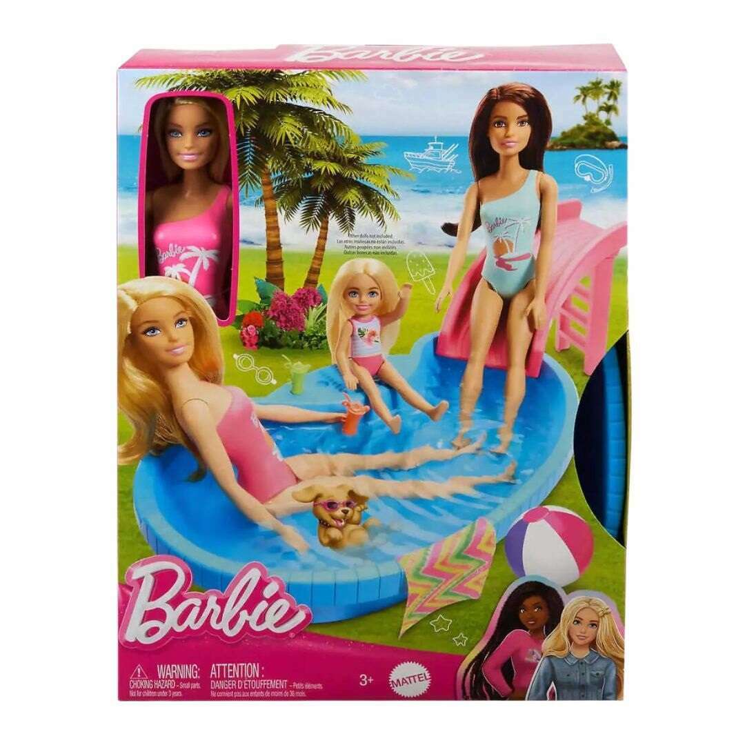 Dolls, Summer Pool Play Set - Medaid International