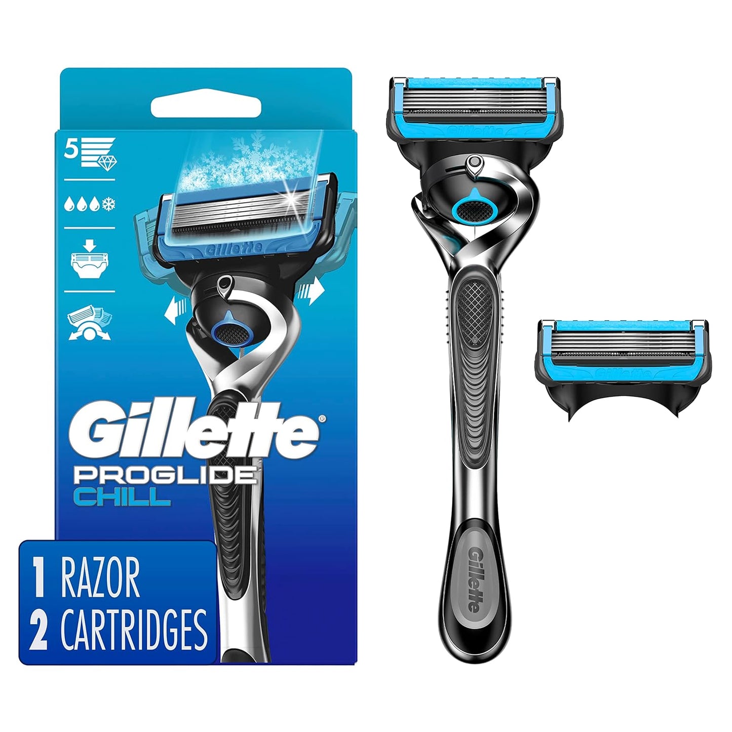 Gillette Series 3X Action Shave Gel, Sensitive Twin Pack, 7 Oz (Pack of 2) - Medaid International