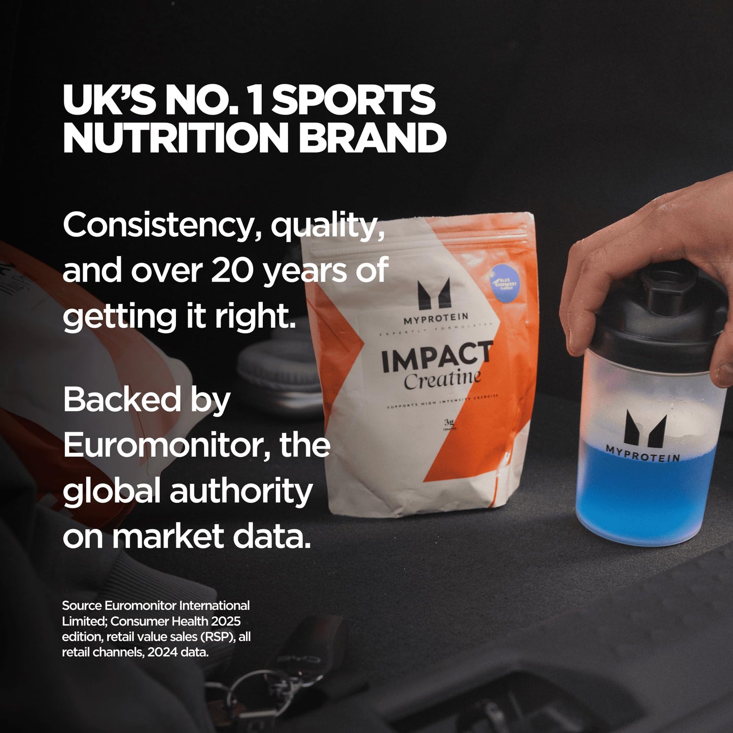 MyProtein Creatine Monohydrate 1000g - Medaid International