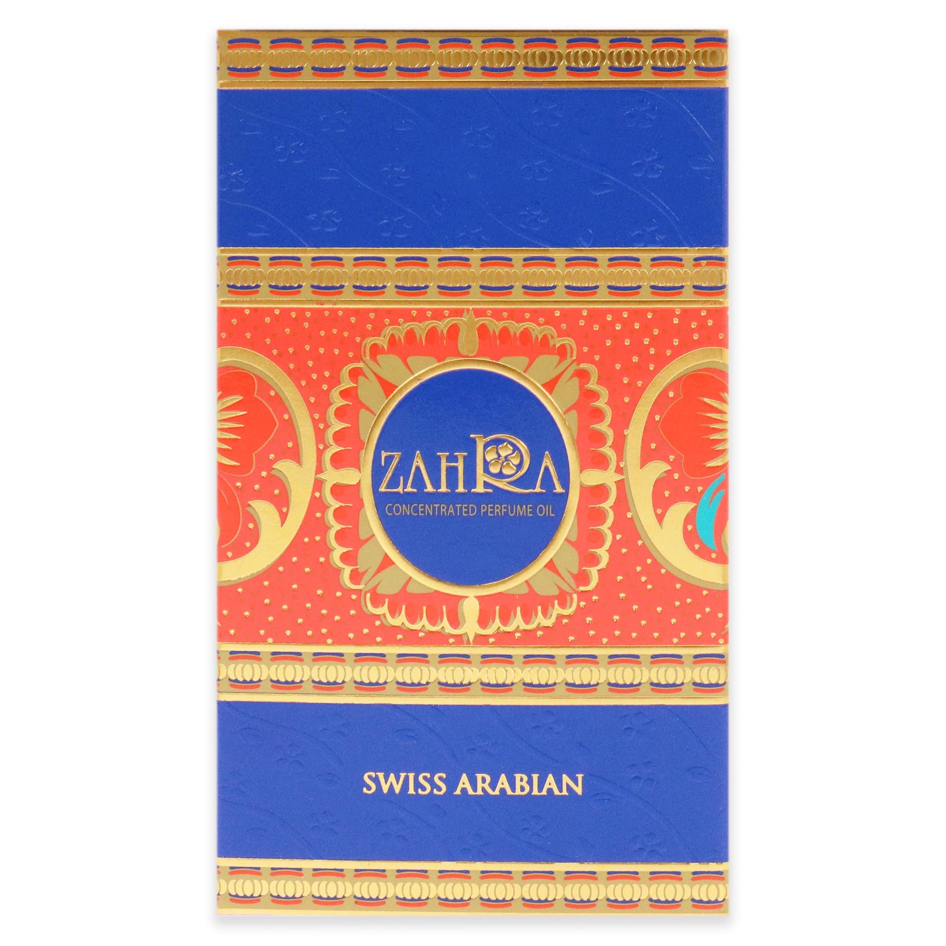 Swiss Arabian Zahra - Luxury Products From Dubai - Long Lasting And Addictive Personal Perfume Oil Fragrance - A Seductive Signature Aroma - 1 Oz - Medaid International
