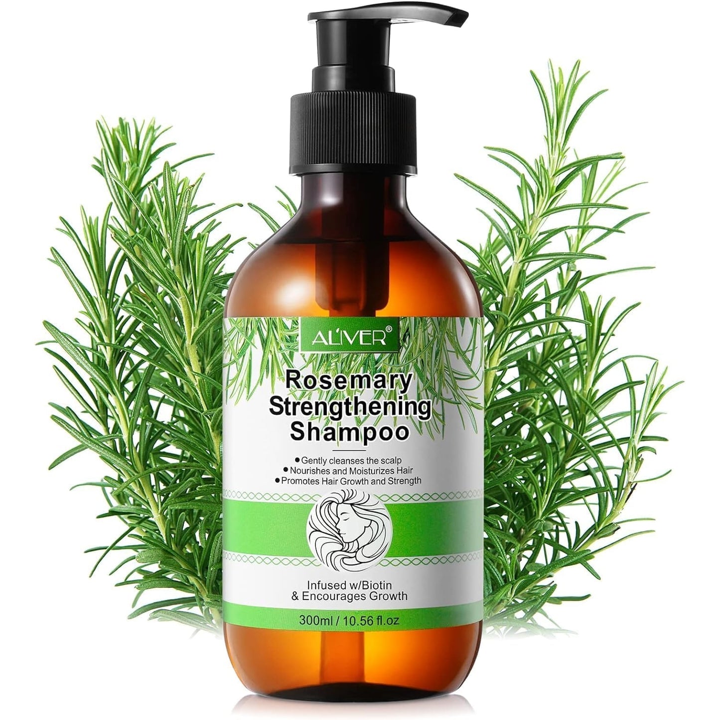 Rosemary Oil for Hair Growth 2 Fl Oz, Pure Organic Rosemary Essential Oils Serum for Dry Damaged Hair and Growth, Hair Loss Scalp Treatment - Medaid