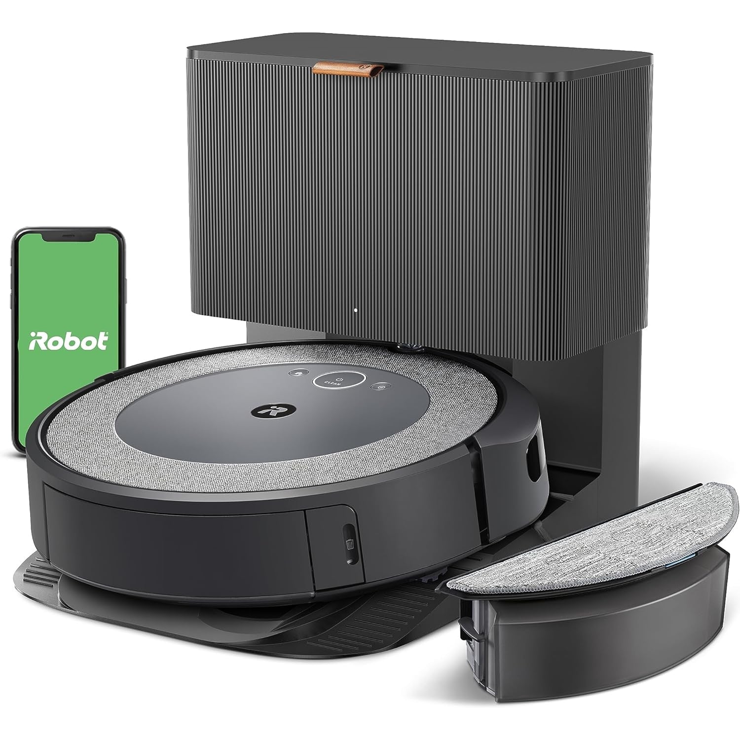 iRobot Roomba Combo i5+ Self-Emptying Robot Vacuum and Mop, Clean by Room with Smart Mapping, Empties Itself for Up to 60 Days, Works with Alexa, Personalized Cleaning OS - Medaid International