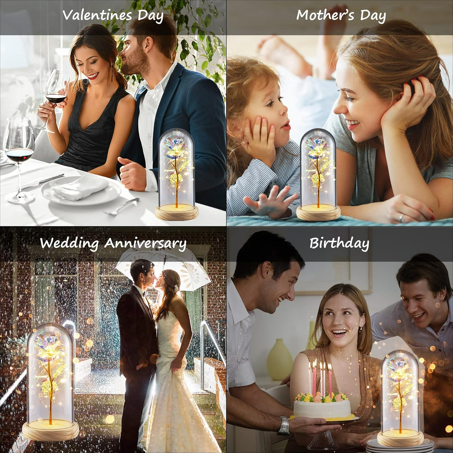 Playe gold zinc alloy flower red rose love gift - Medaid International