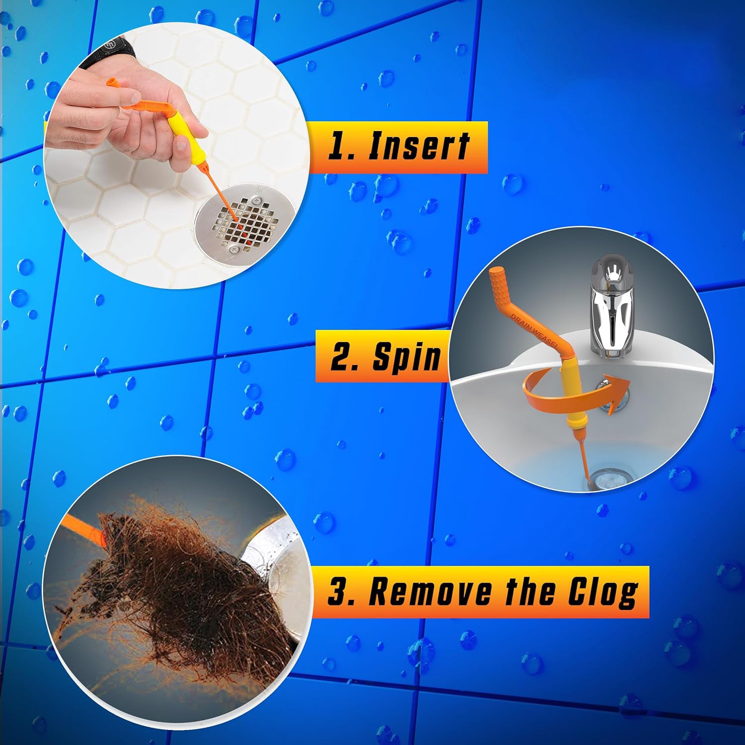 Drain Hair Remover Tool - Medaid International