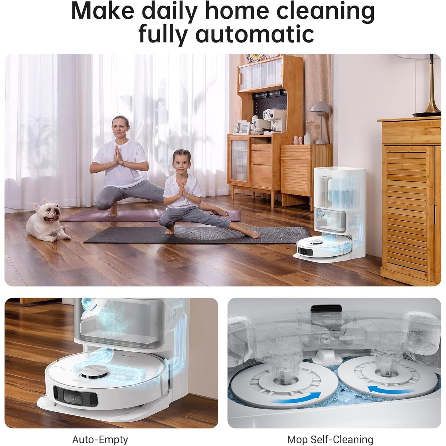L10s Ultra Robot Vacuum Cleaner, White - Medaid International