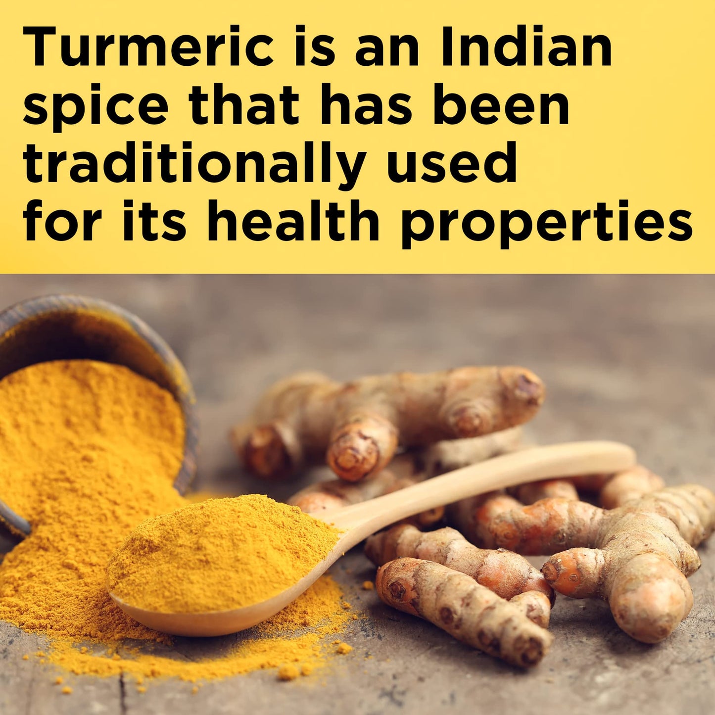 Nature Made Turmeric Curcumin 500 mg, Herbal Supplement for Antioxidant Support, 120 Capsules, 120 Day Supply - Medaid International