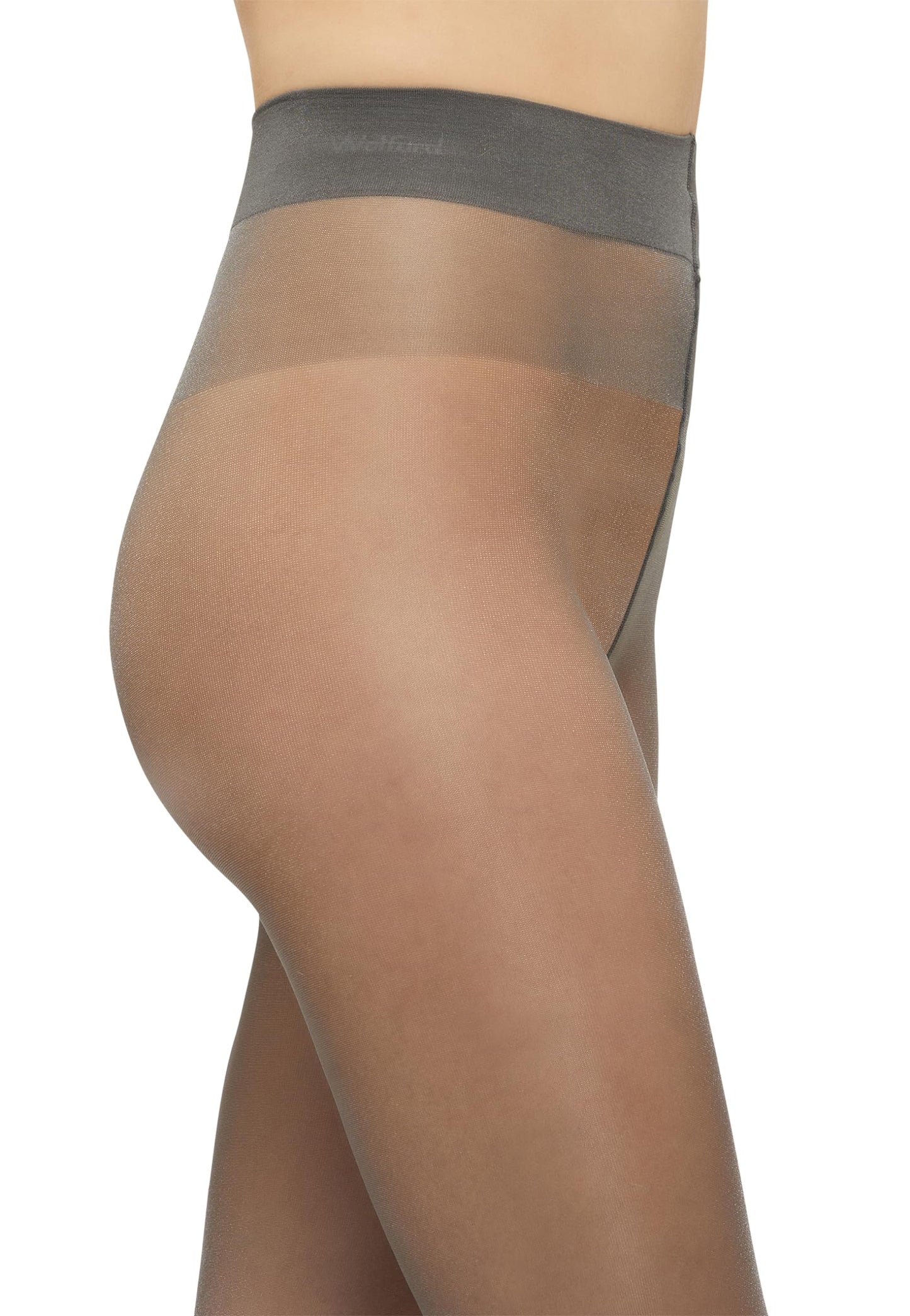 Wolford Satin Touch 20 Denier Tights For Women (Steel,Large) - Medaid International