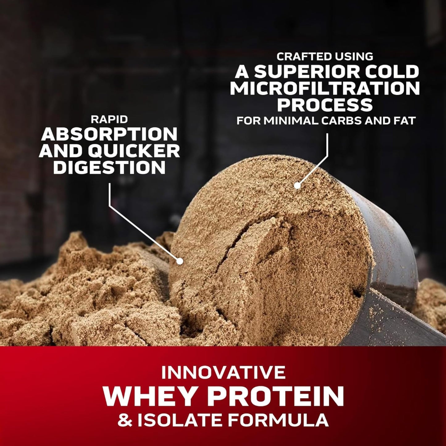 Muscletech Whey Protein Powder (Double Rich Chocolate, 5LB) - Nitro-Tech Whey Protein Isolate Smoothie Mix for Lean Muscle & Recovery - 24g of Whey Gold Protein for Women & Men - Packaging May Vary - Medaid International