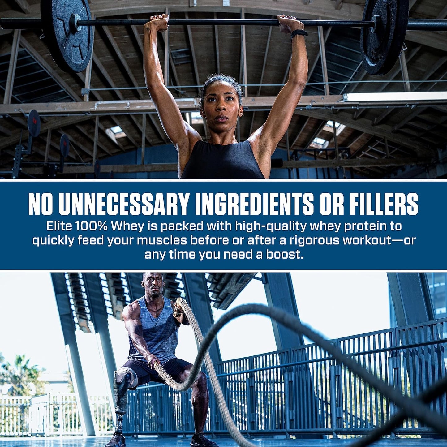 Dymatize Elite 100% Whey Protein Powder, Vanilla, 25g of Protein, 5.5g BCAAs, Less Than 140 Cal., Gluten Free, 2g Carb, 2g Sugar, 3g Fat (67 Servings) - Medaid International