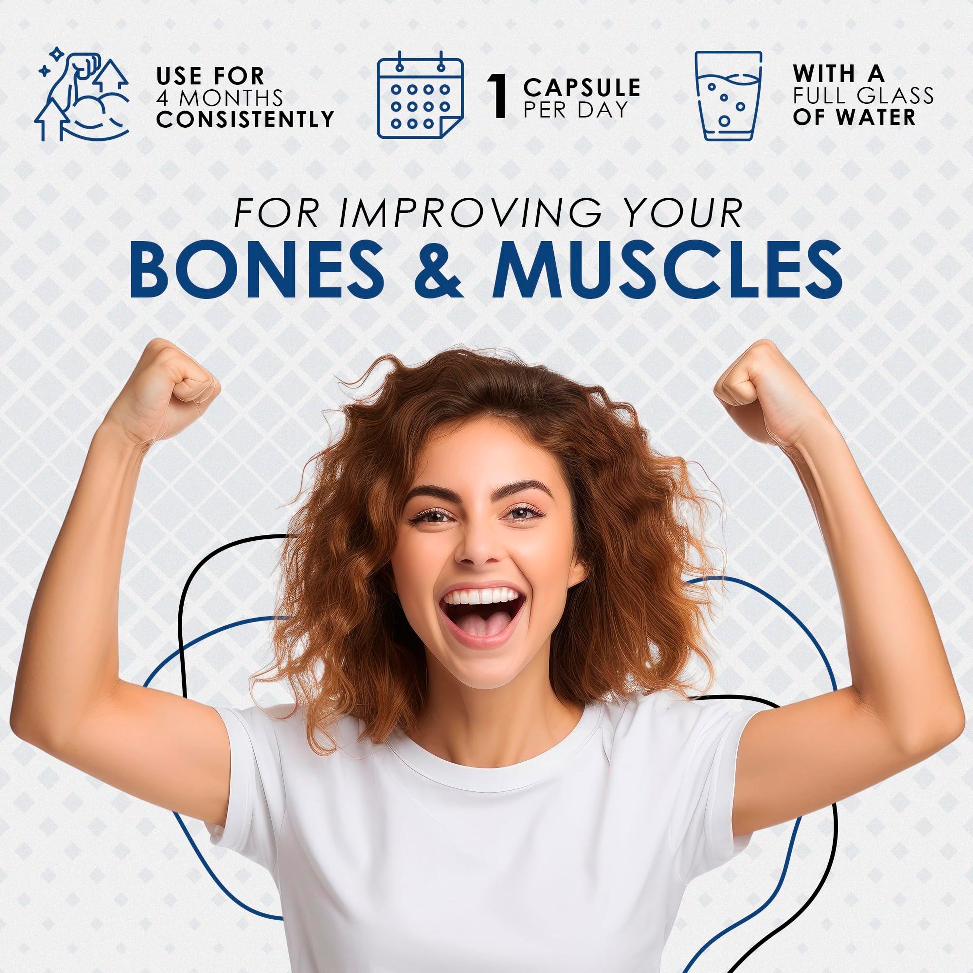 AMBROSIAL Calcium & Vitamin D3 Tablets (Pack of 1-120 Softgels) - Medaid International