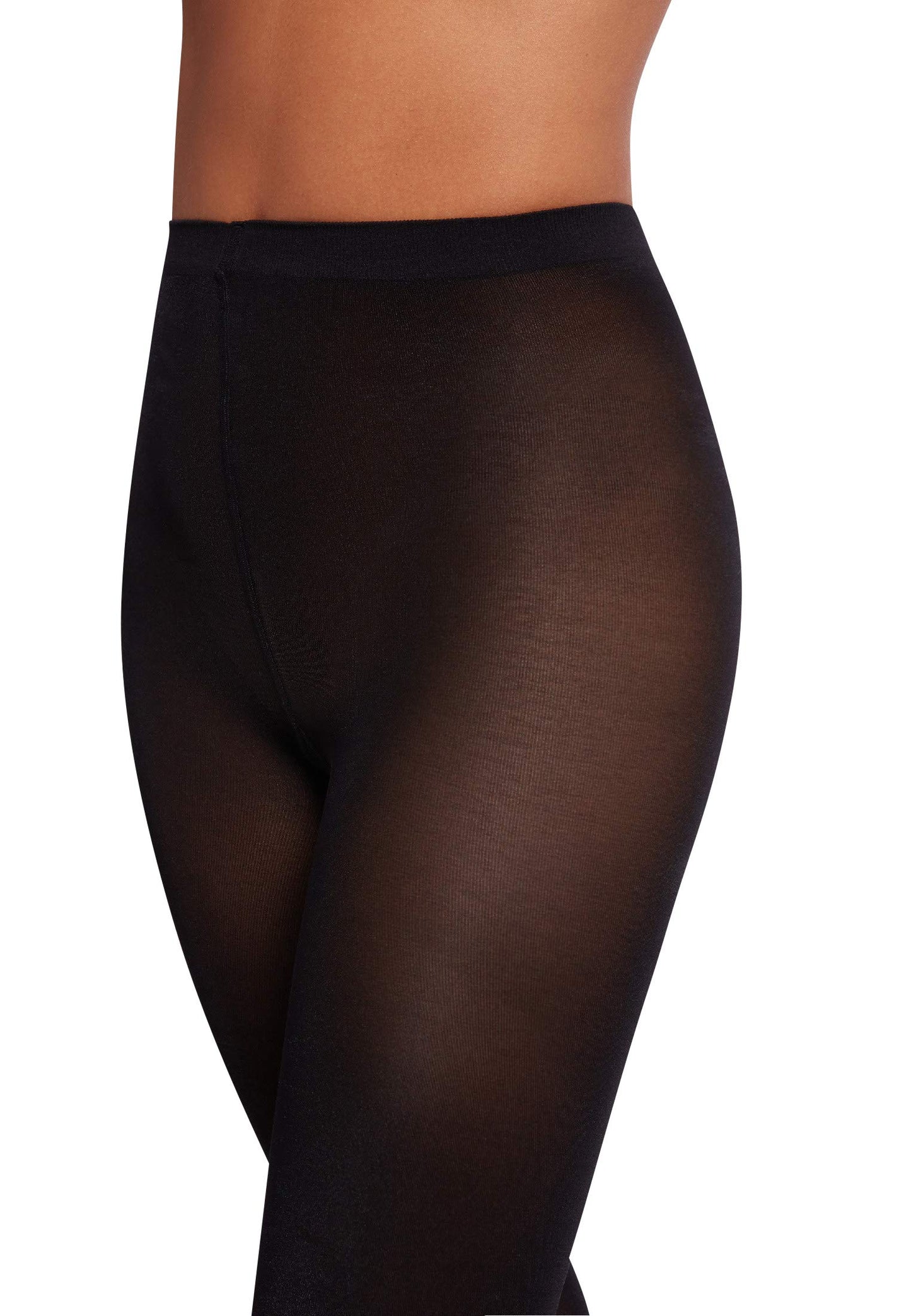 Wolford Satin Opaque 50 Denier Tights Sheer Pantyhose Style Comfort For Women Black Small - Medaid International