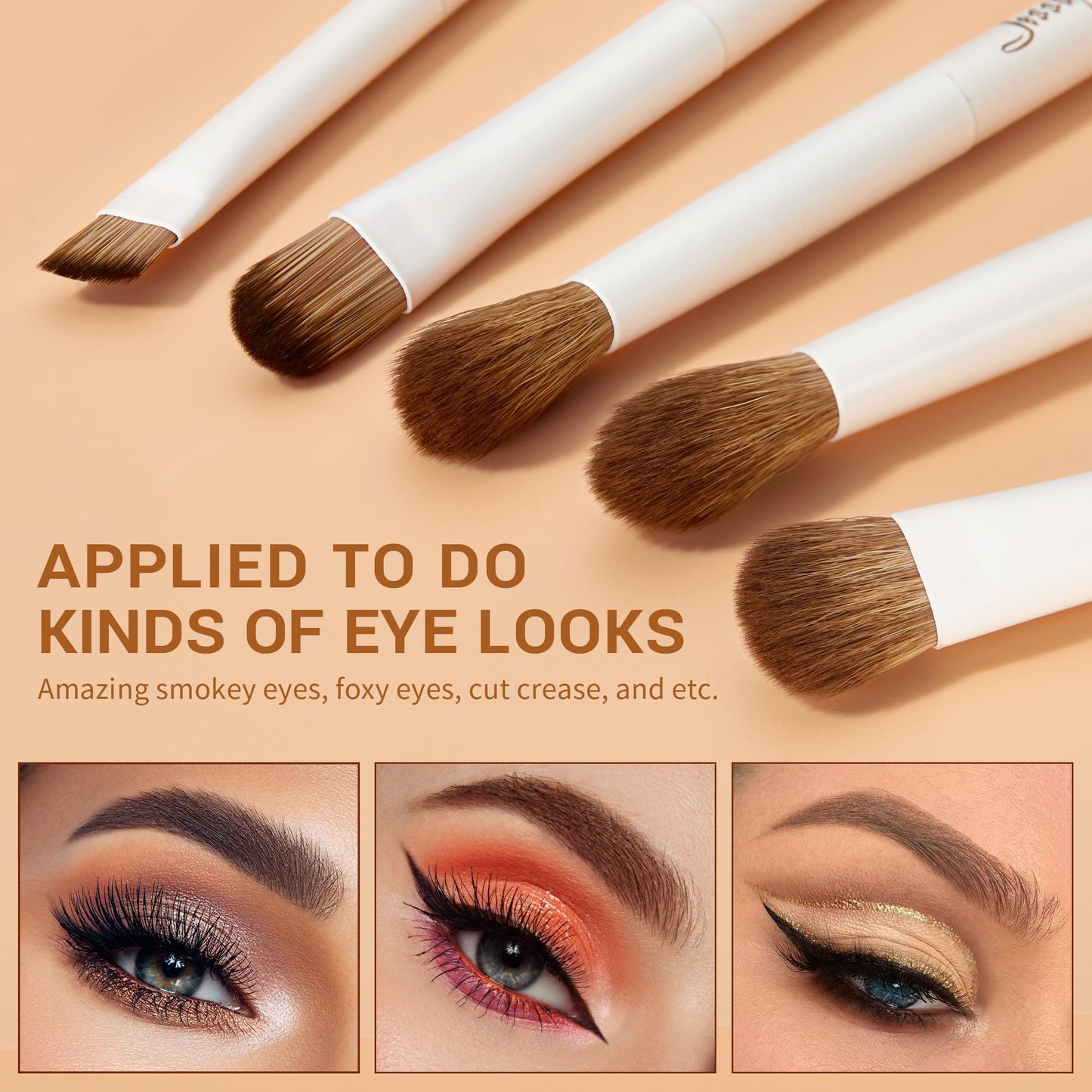 Jessup Makeup Brushes 14Pcs Makeup Brush Set Premium Synthetic Powder Foundation Contour Blush Concealer Eye Shadow Blending Liner Make Up Brush Kit Light Grey T329 - Medaid International
