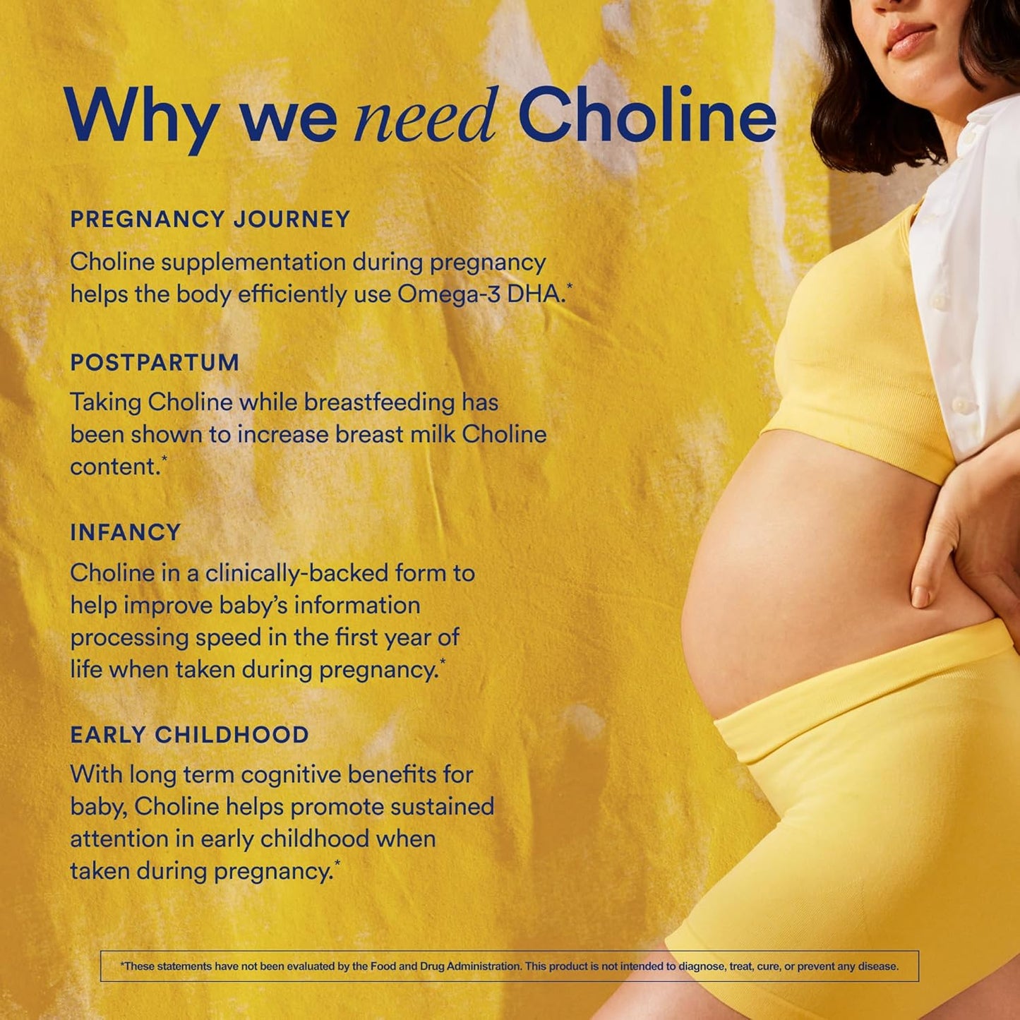 Ritual Natal Choline Supplement, 550mg, Supports Baby’s Cognitive Function When Taken During Pregnancy and Choline Content in Breastmilk*, 30 Day Supply - Medaid International