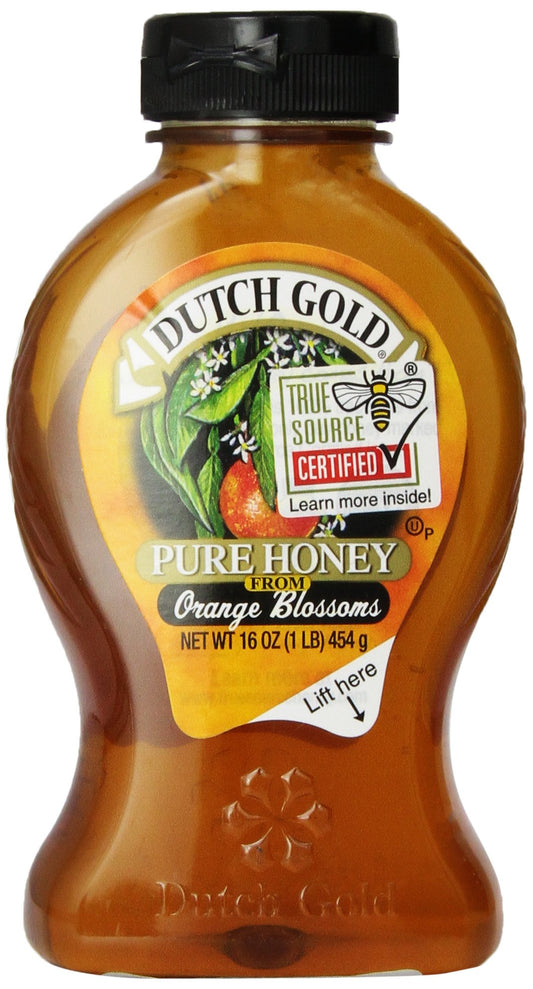 Dutch Gold Honey Orange Blossom, 16 oz - Medaid International
