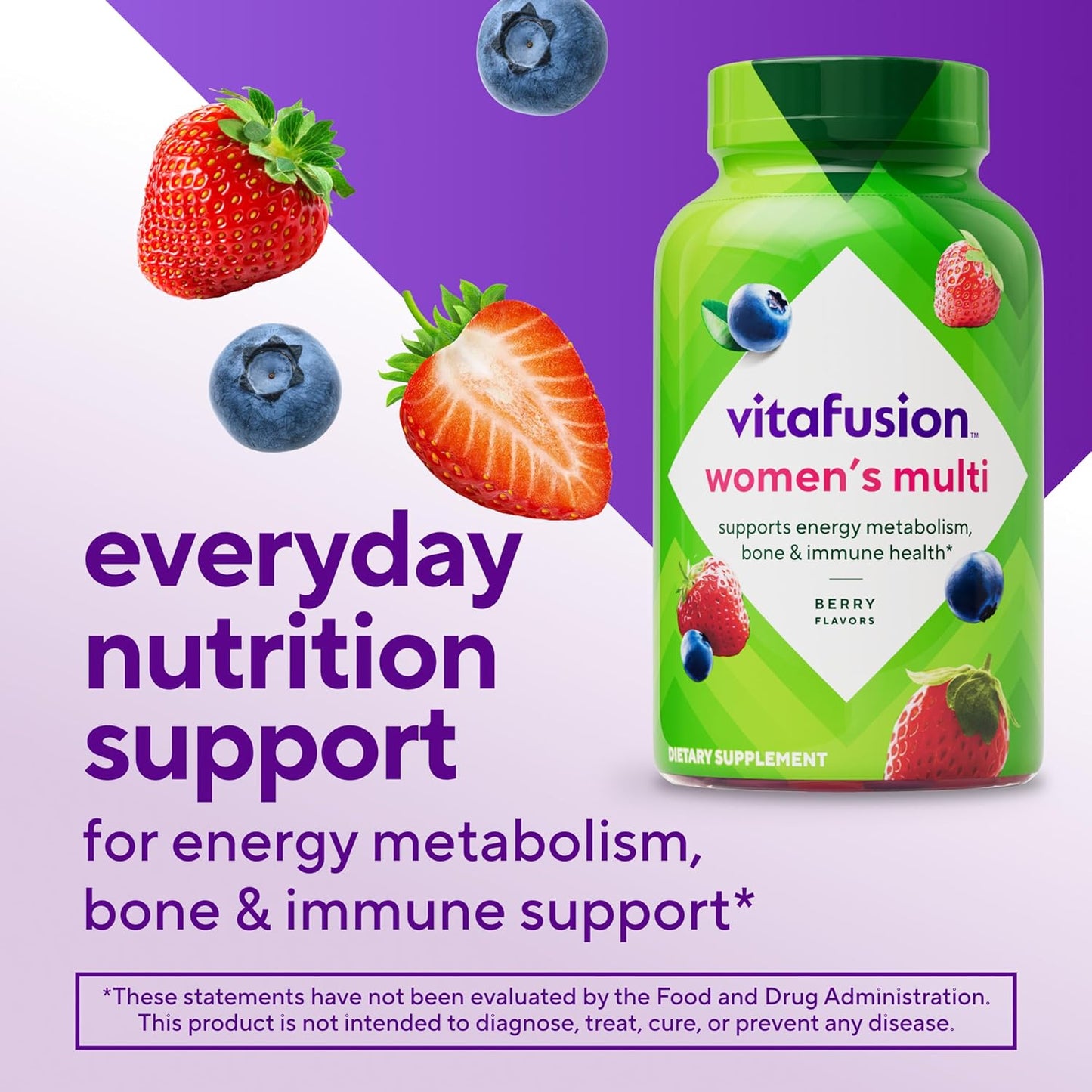 Vitafusion Adult Gummy Vitamins for Women, 120 Count - Medaid International