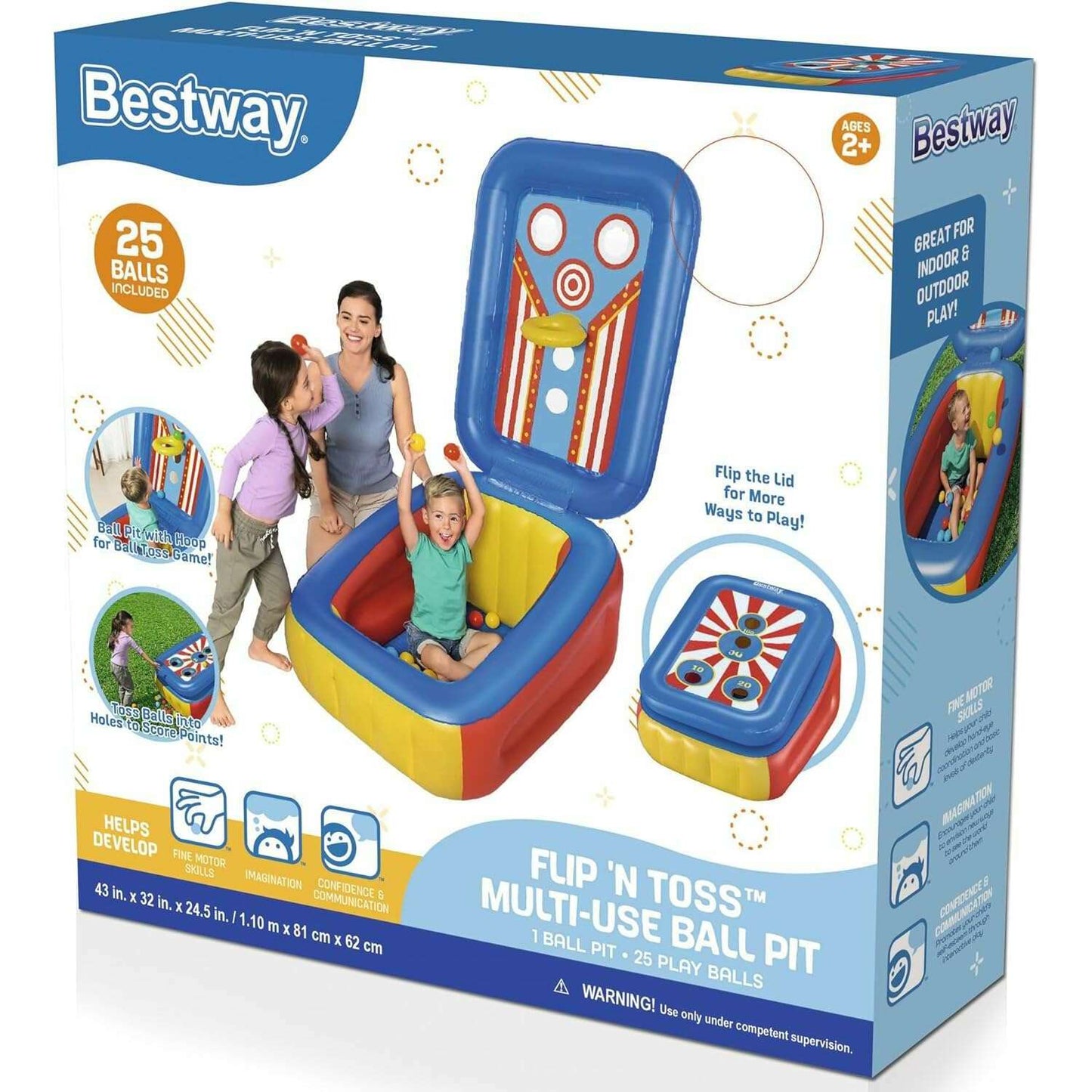 FLIP 'N TOSS Multi Use With 25 Balls - Medaid International