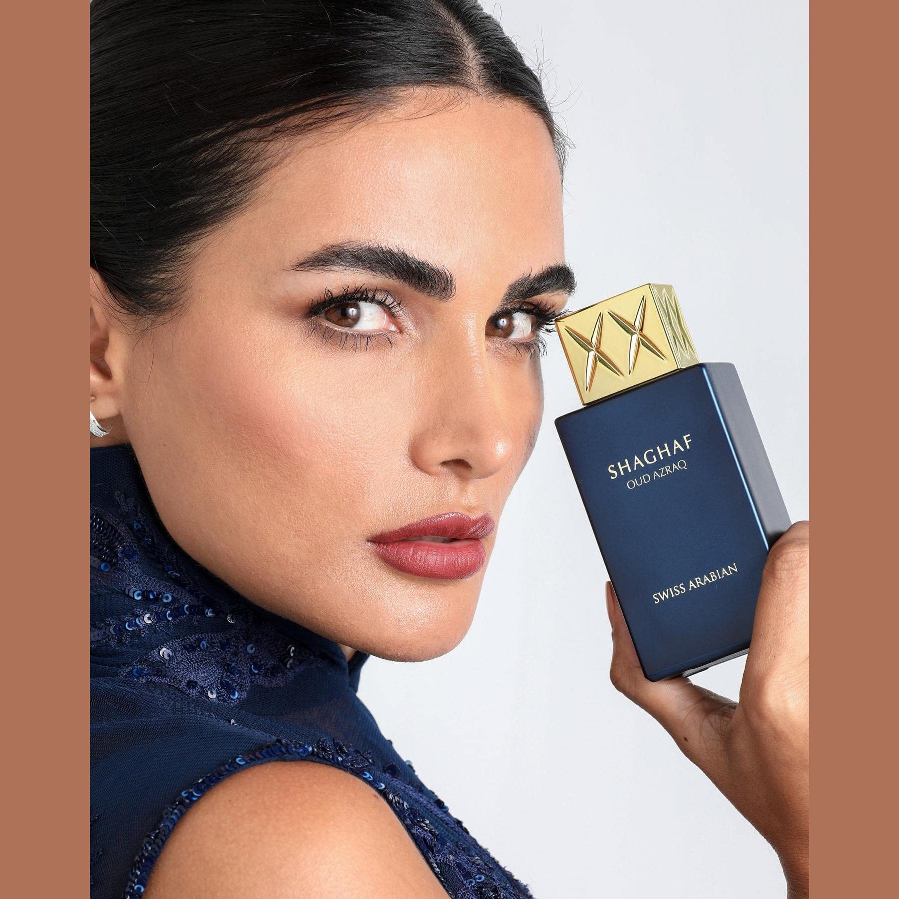 Swiss Arabian Shaghaf Oud Azraq, Limited Edition - Luxury Products From Dubai - Long Lasting and Addictive EDP Spray Fragrance - Seductive, Signature Aroma - Luxurious Scent of Arabia - 2.5 oz - Medaid International