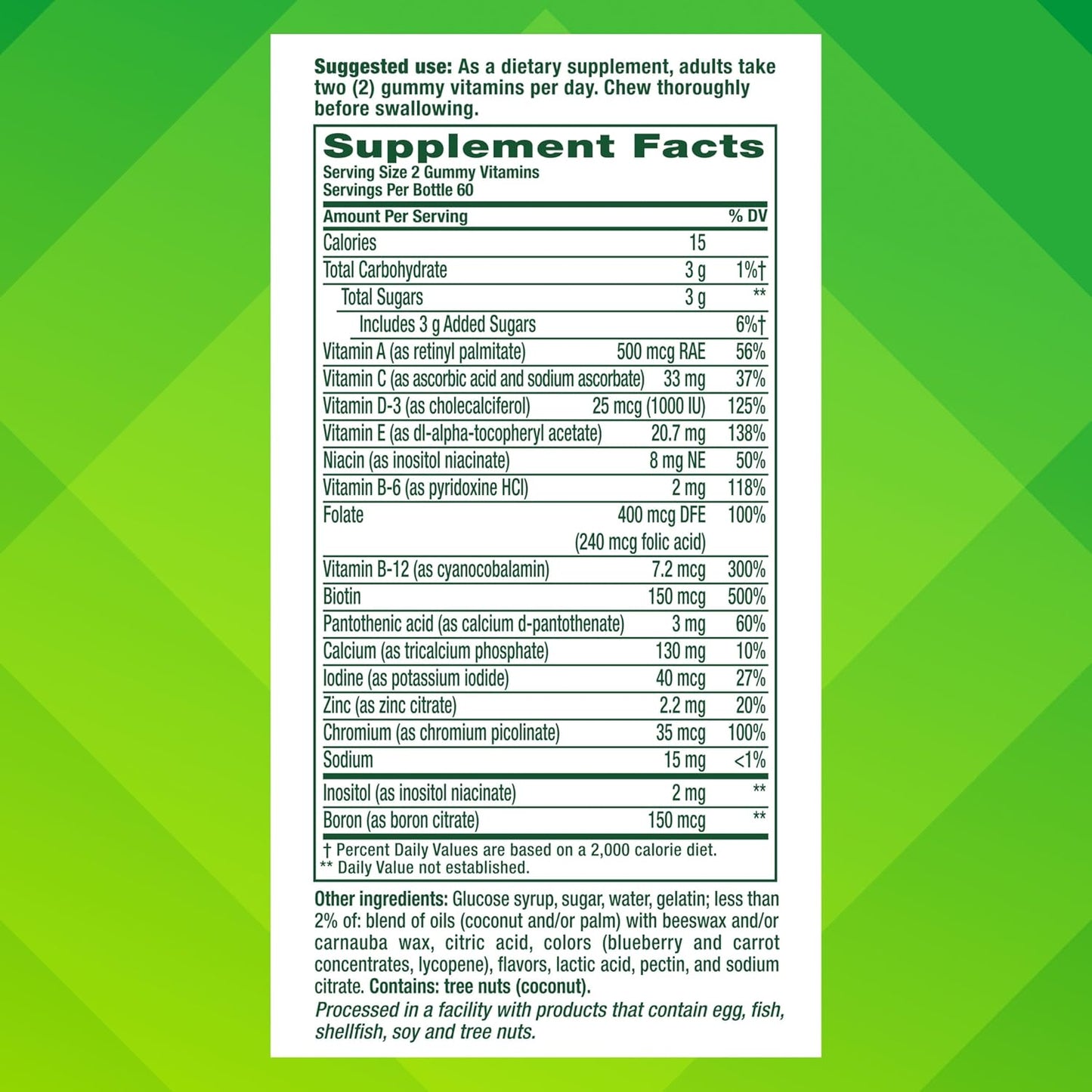 Vitafusion Adult Gummy Vitamins for Women, 120 Count - Medaid International