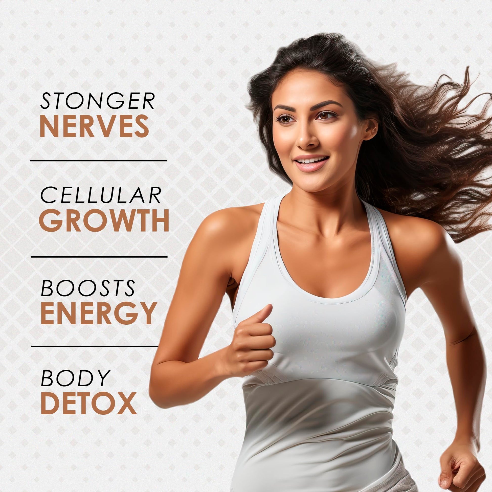 AMBROSIAL Vitamin B12 1000 mcg + 500 mcg Folic Acid Pack of 1-120 Capsules - Medaid International