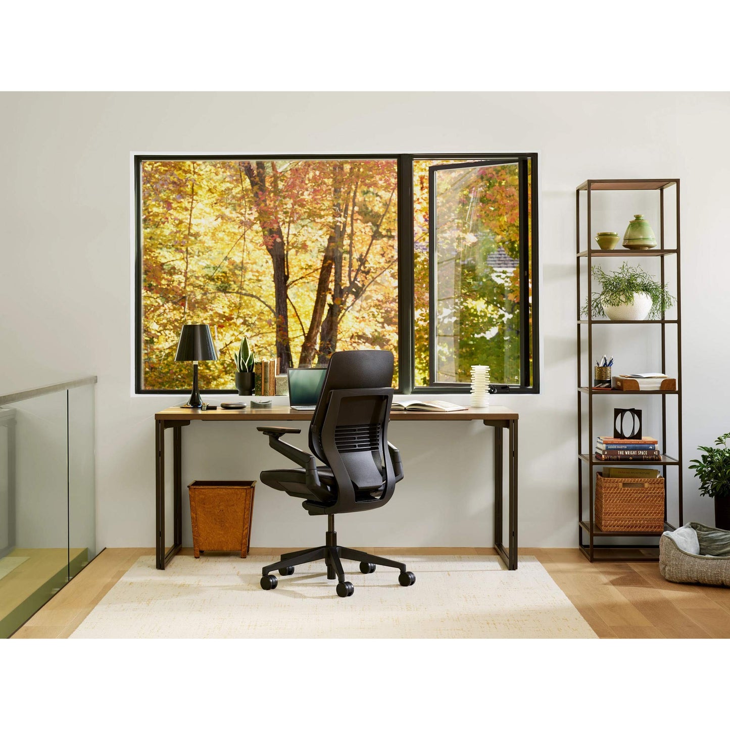Steelcase Gesture Wrapped Back Hard Casters - Onyx - Medaid International