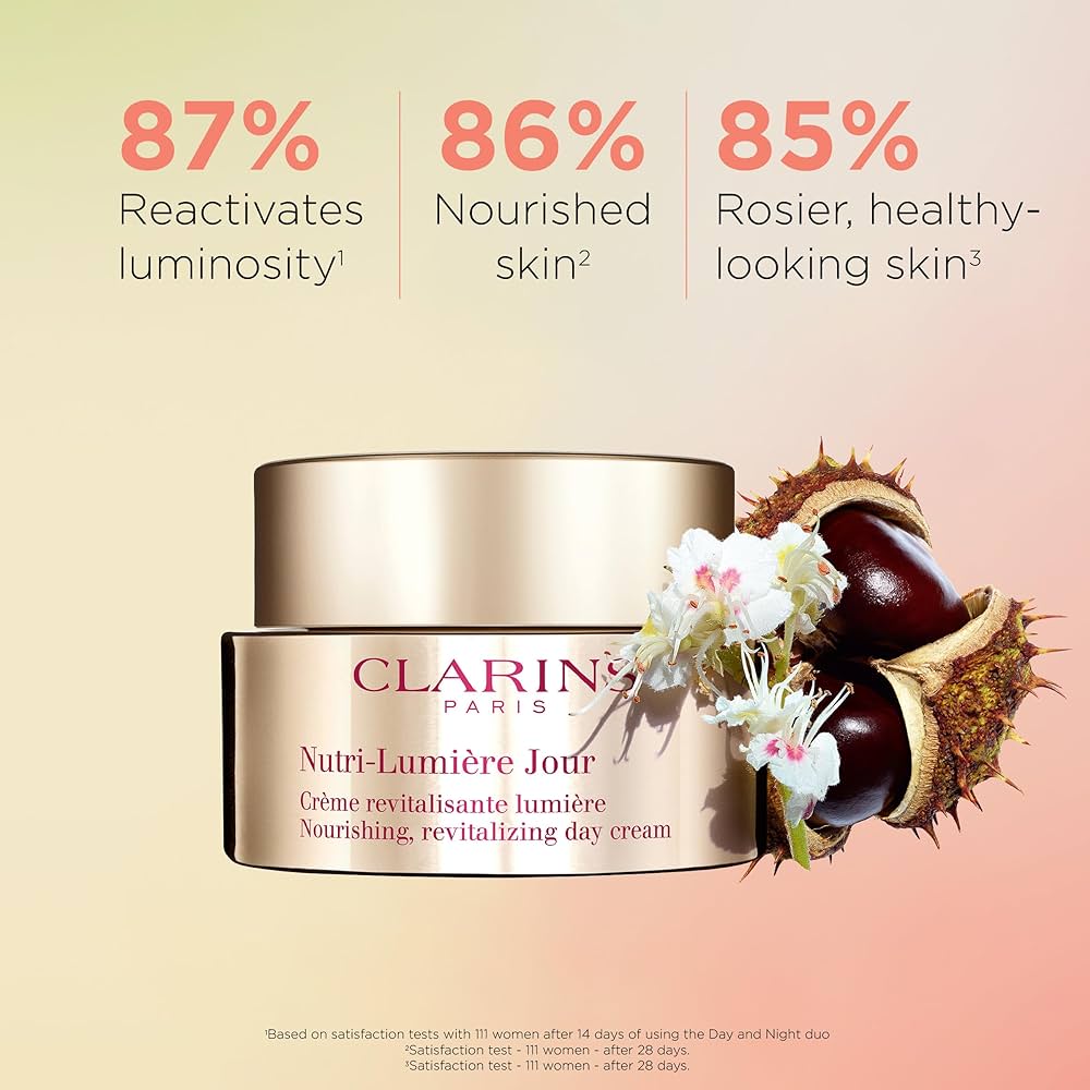 CLARINS - NUTRI LUMIERE JOUR REVITALISING DAY CREAM | 50 ML - Medaid International