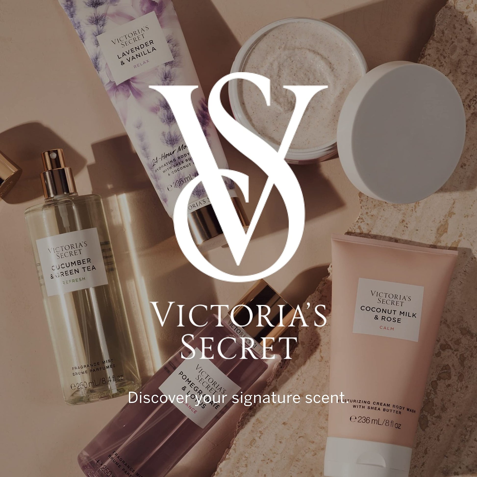 Victoria's Secret Pomegranate and Lotus Body Mist for Women, Perfume with Notes of Pomegranate and Lotus Flowers, Womens Body Spray, Sheer Rejuvenation Women’s Fragrance - 250 ml / 8.4 oz - Medaid International