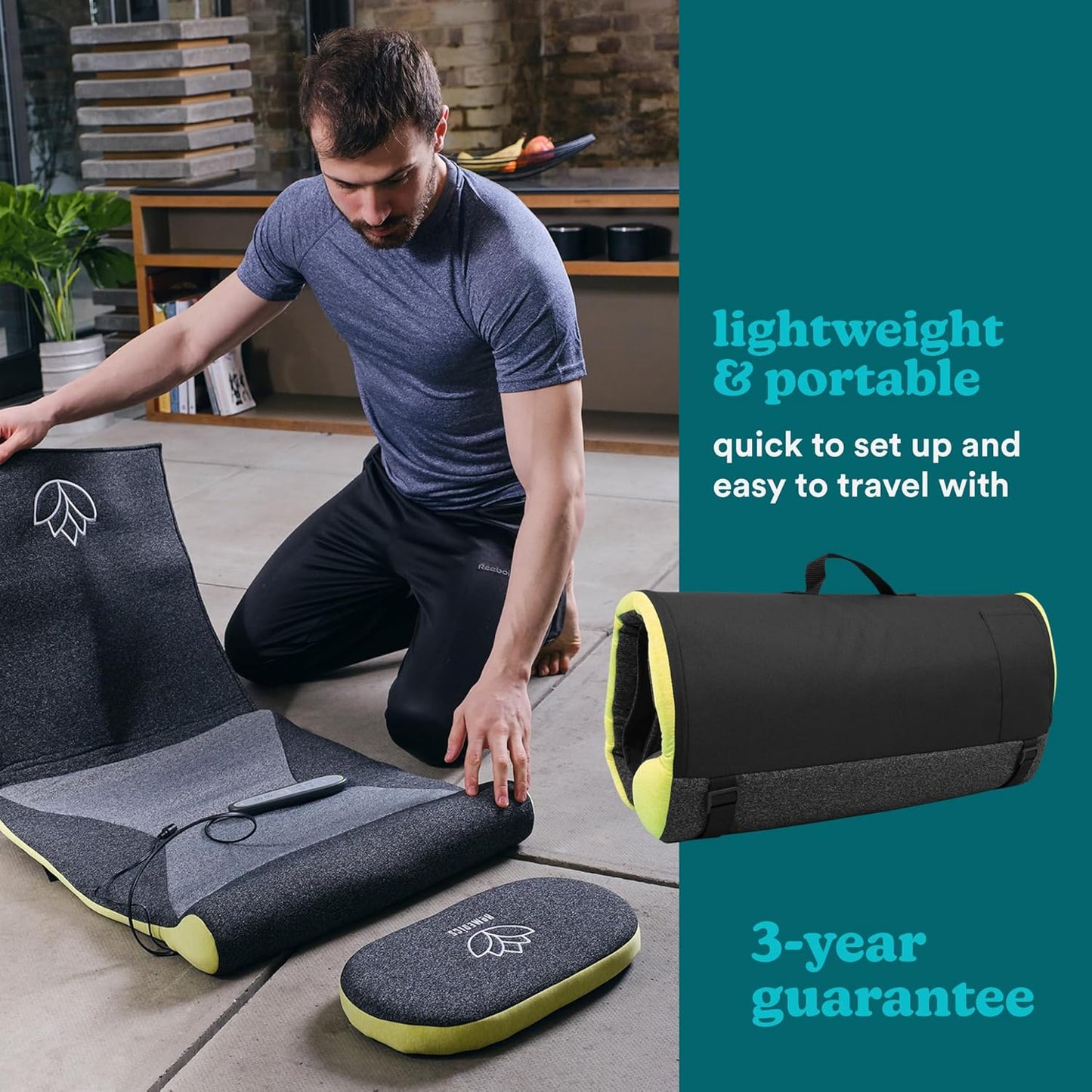 Pre-Programmed Yoga/Stretch Mat - Medaid International