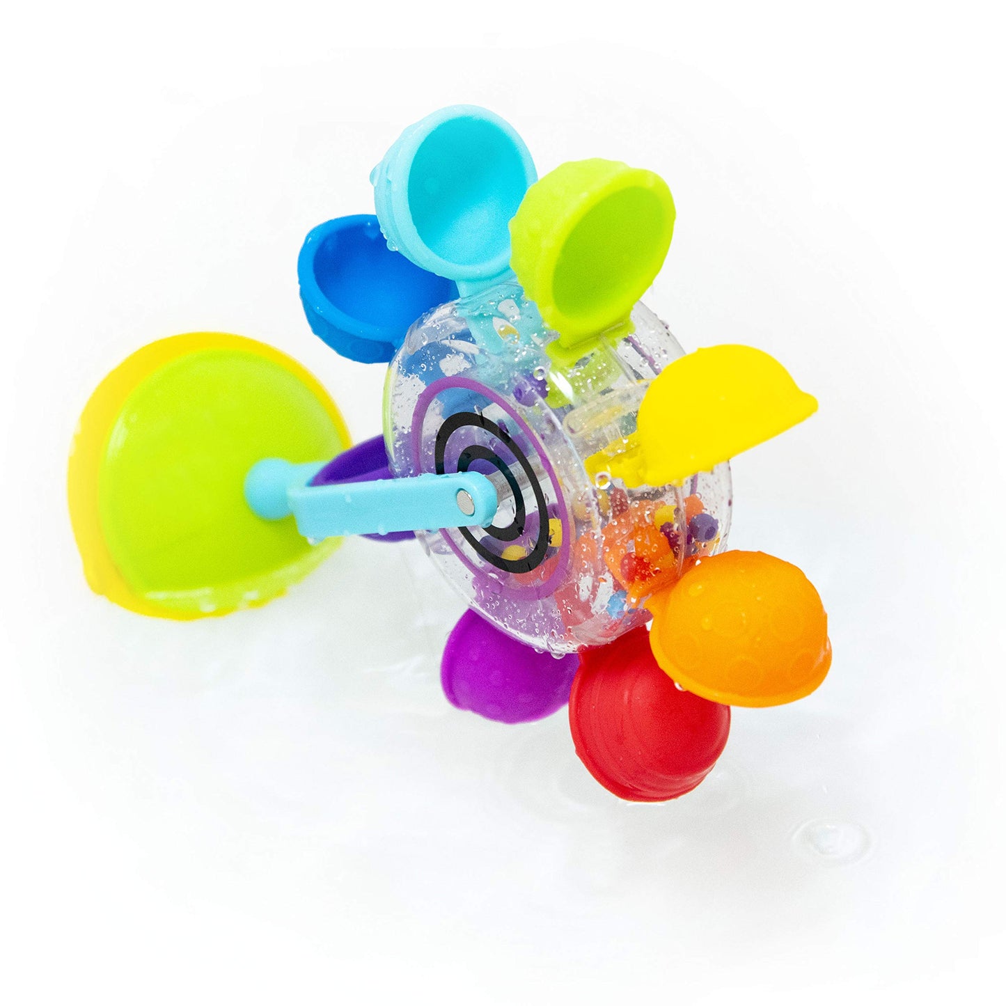 Sassy Whirling Waterfall Suction Toy for Bathtime - Stem - Ages 12+ Months, Multi - Medaid International