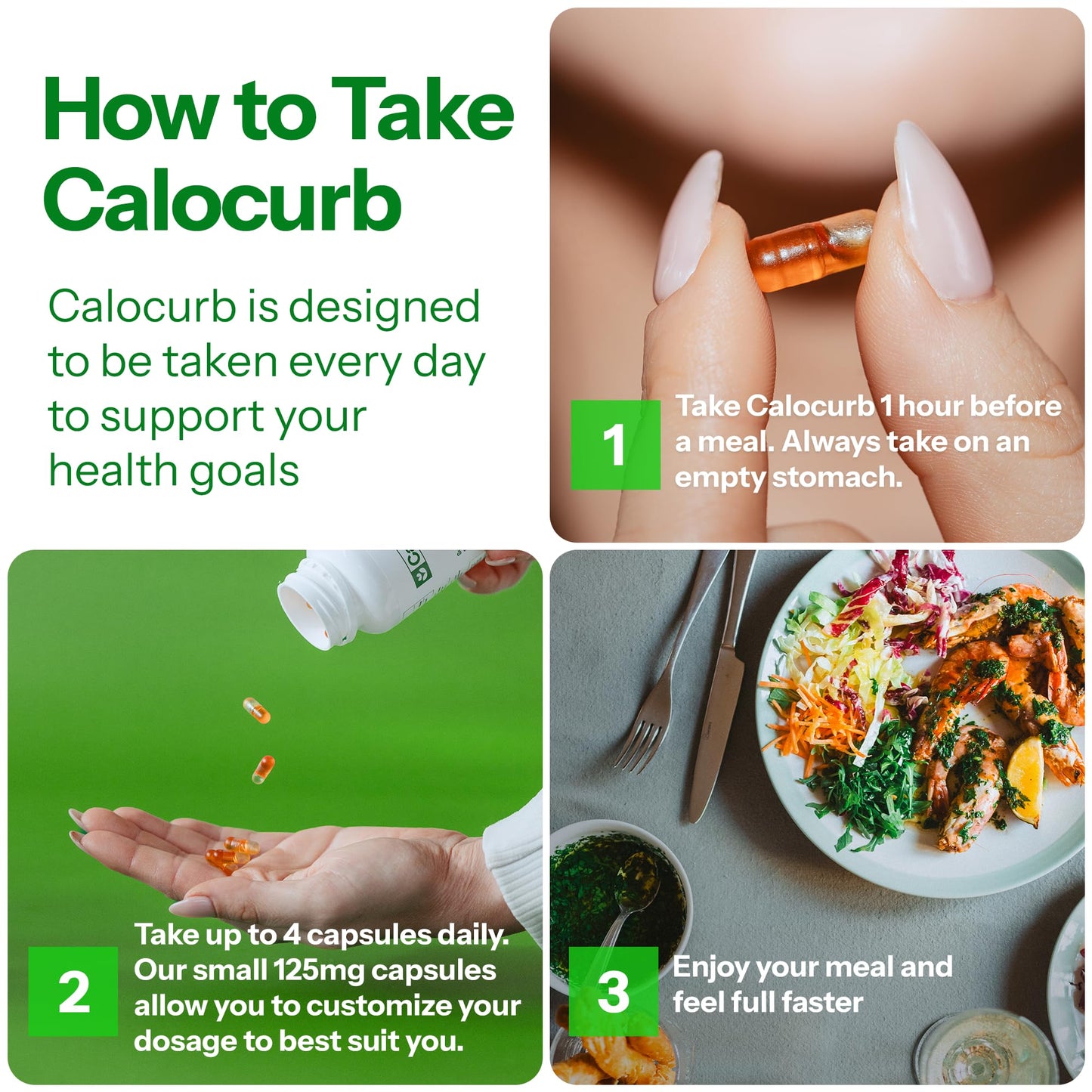Calorie Control Supplement 6X Natural GLP-1 Activator, Official & Patented Amarasate Formula, Plant Based Dietary GLP1 Supplement, Manages Appetite, Hunger & Cravings, 1 Month Average Supply, 90 Count - Medaid International