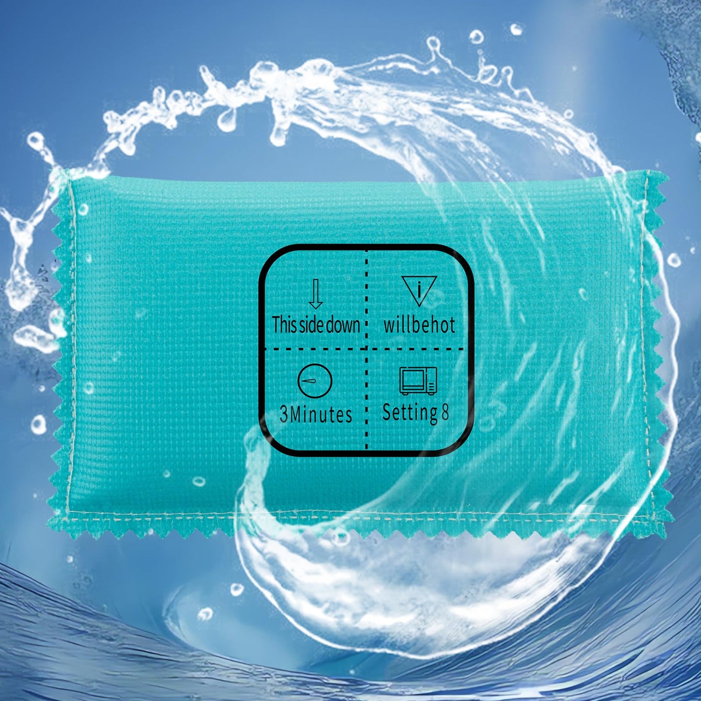 ZSKK 100g Rechargeable Desiccant Pack of 5,Silica Gel Desiccant Packets,Moisture Absorbers for Storage Bins, Suitcase,Gun Safe, 3D Filaments, Electronics,Desiccant Dehumidifier for Closets,Cars - Medaid International