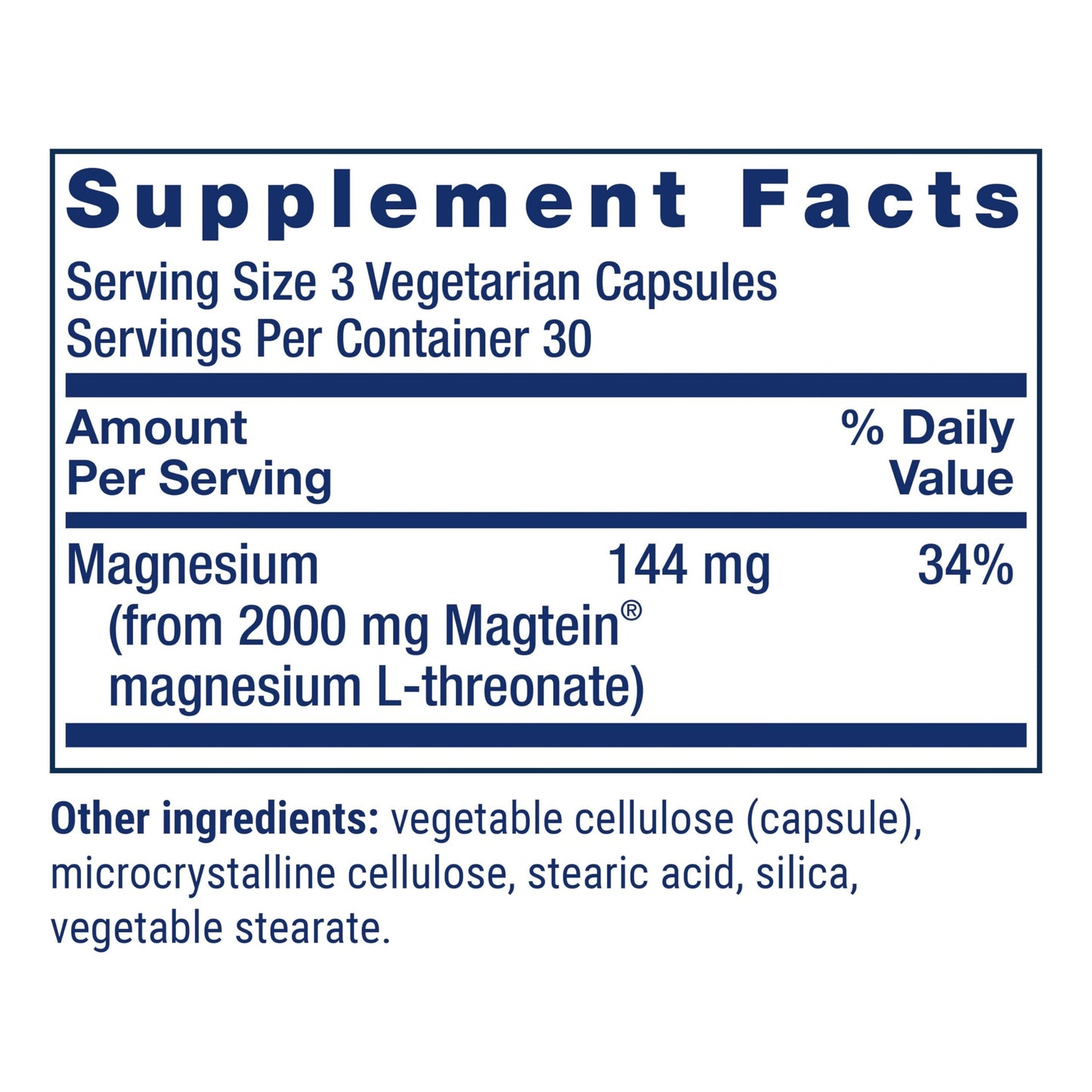 Life Extension Neuro-Mag Magnesium L-Threonate, Memory Health, Quick Thinking, Cognitive Health Support, Vegetarian, Non-GMO, 90 Vegetarian Capsules (144 mg from 2000 mg Magtein magnesium L-threonate - Medaid International