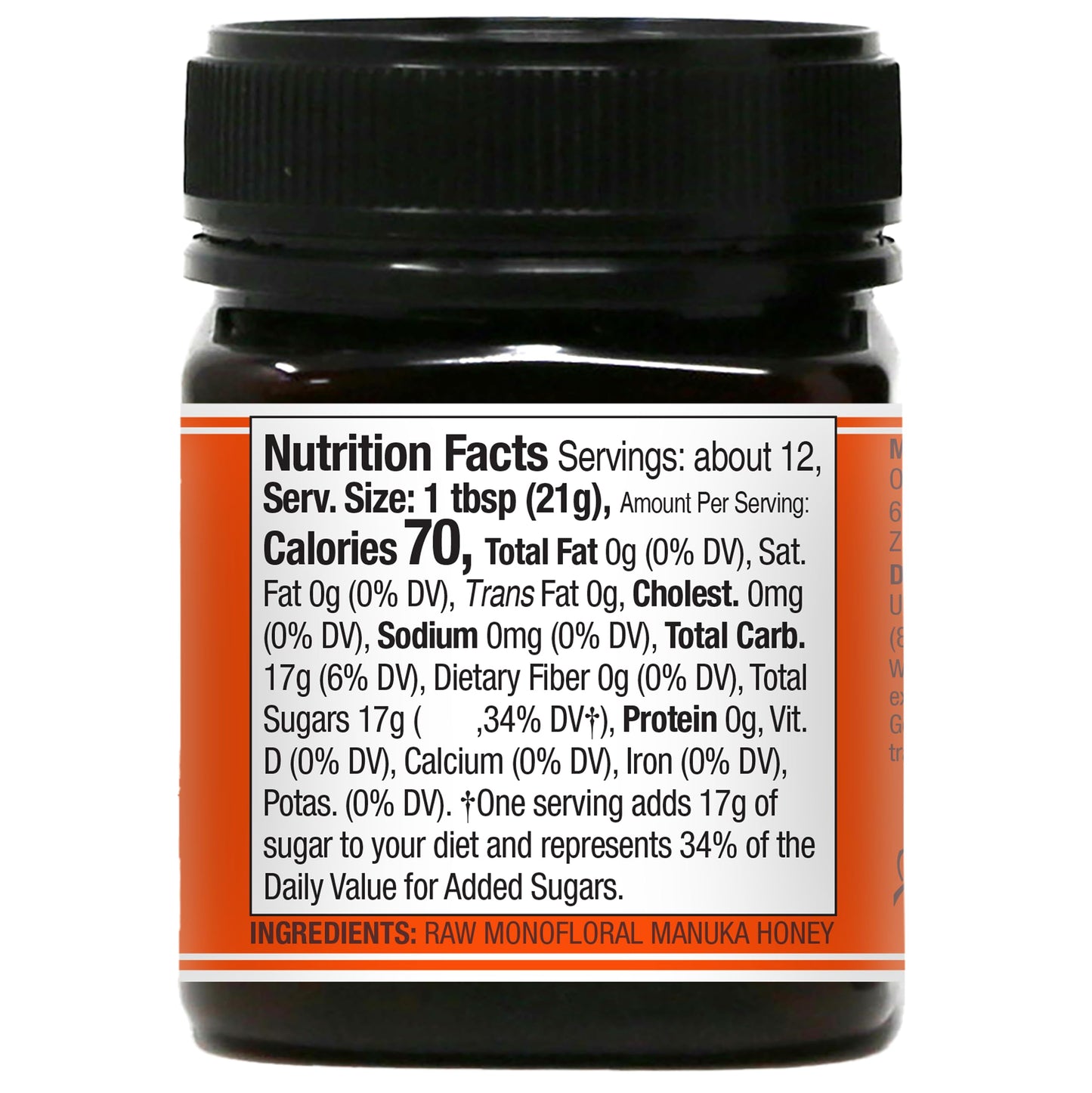 Wedderspoon Raw Premium Unpasteurized Manuka Honey, KFactor 16, 8.8 Oz - Medaid International