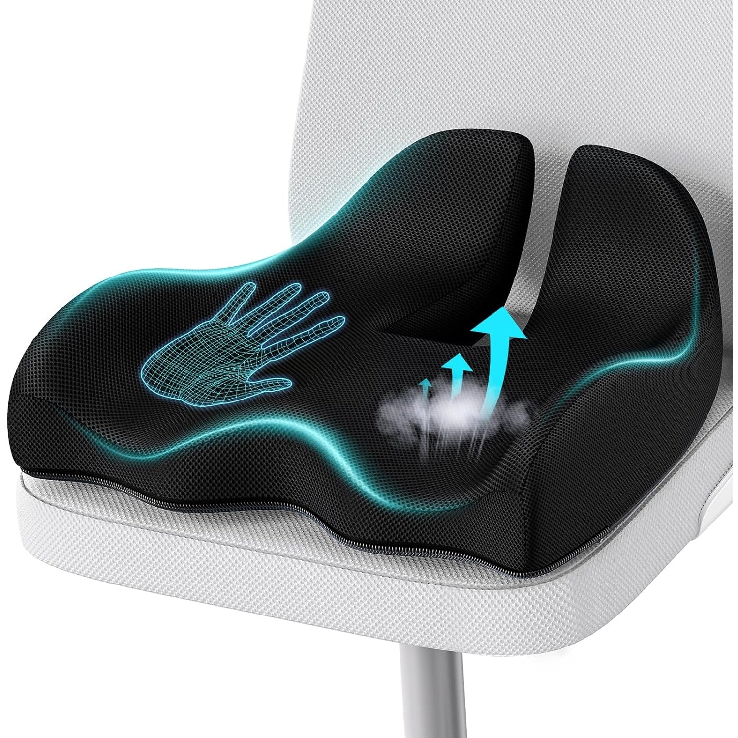 Ergonomic Foam Seat Cushion Buy Premium Sciatica Hip Coccyx Pain