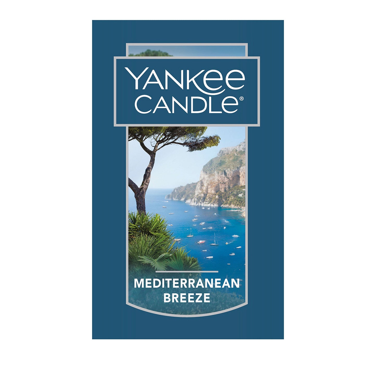 Yankee Candle Mediterranean Breeze Scented, Classic 22oz Large Tumbler 2-Wick Candle, Over 75 Hours of Burn Time - Medaid International