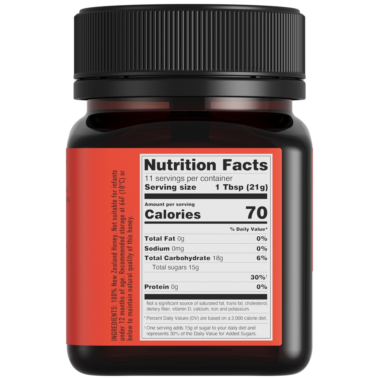 Egmont Honey Manuka Honey UMF 20+ MGO 830+ | 8.8 oz (250 g) | 100% Pure Authentic New Zealand Honey, UMF & MGO Certified, Non-GMO, Kosher, Traceable, Recycled Jar, Immune Support - Medaid International