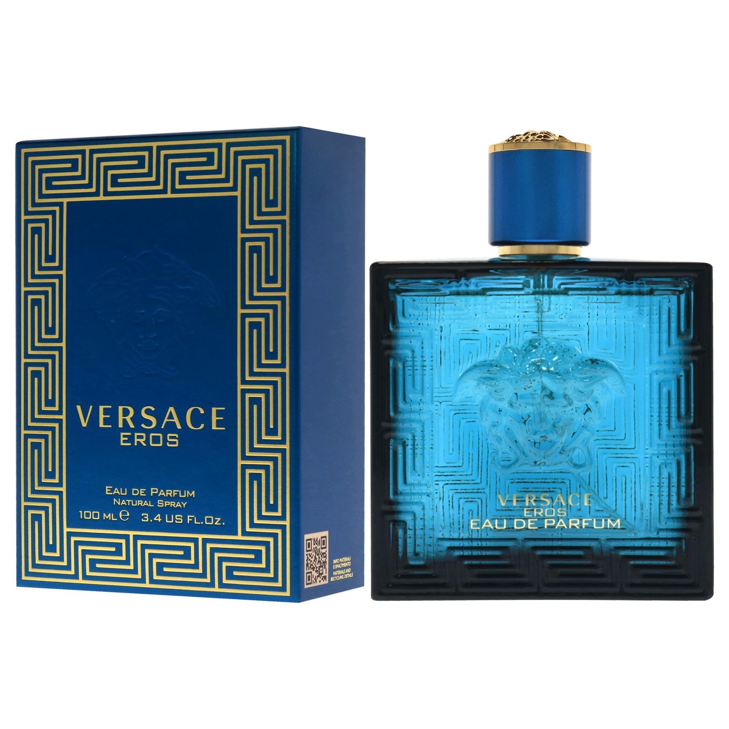 Versace Eros for Men 3.4 oz Eau de Parfum Spray - Medaid International