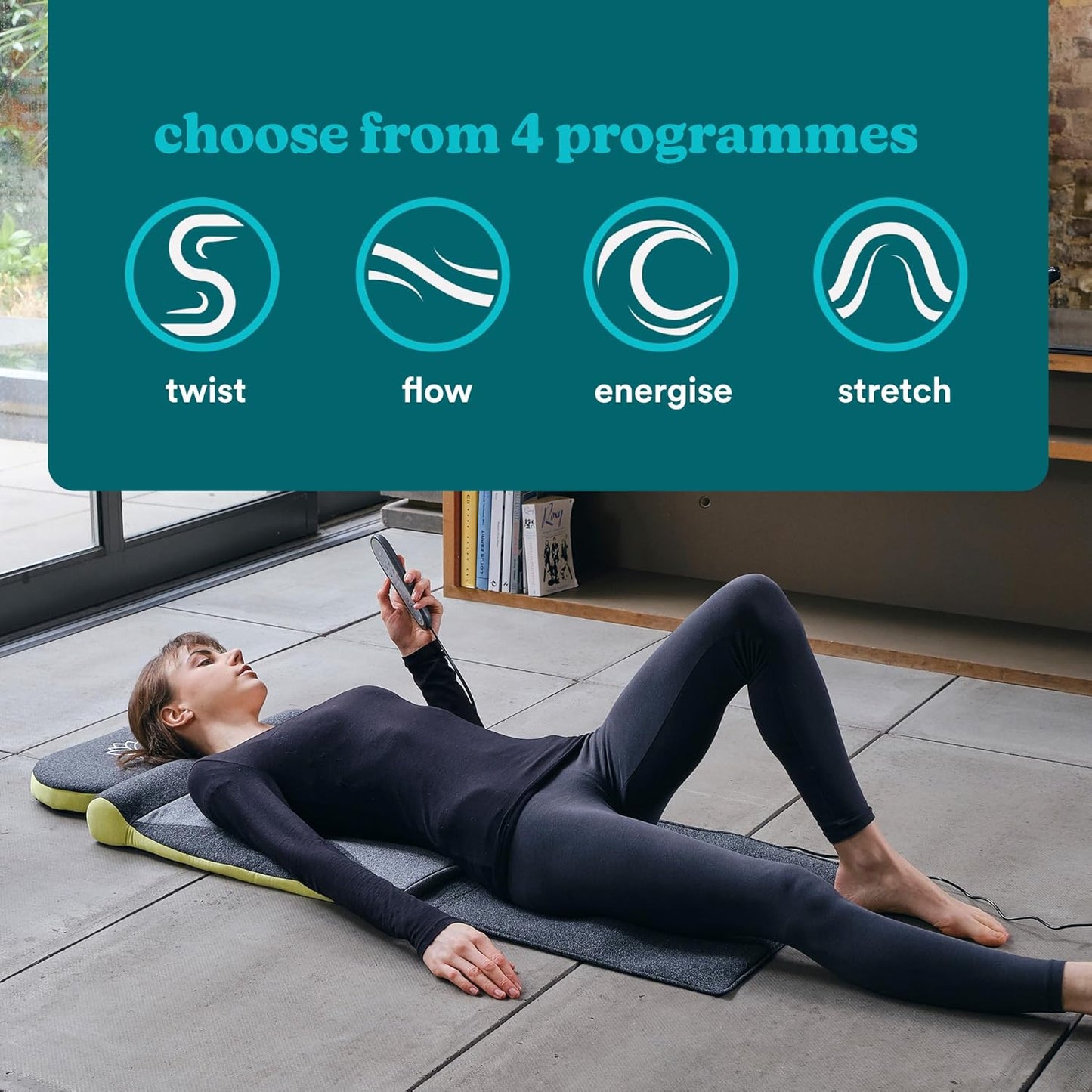 Pre-Programmed Yoga/Stretch Mat - Medaid International